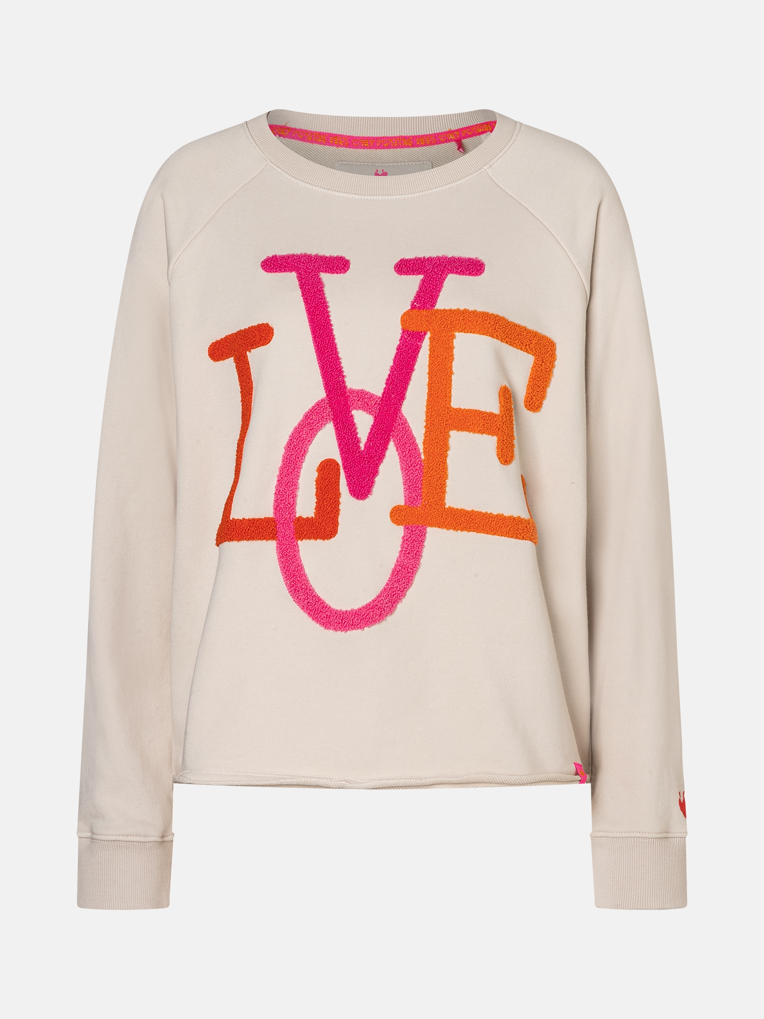 Lieblingsstück Sweatshirt »BirdieL«, mit LOVE-Applikation, Rundhals
