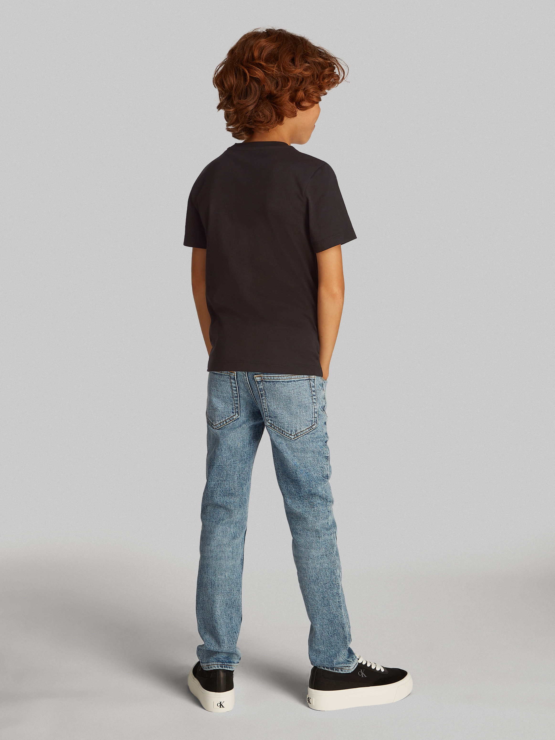 Calvin Klein Jeans T-Shirt »GOOD LEVEL REGULAR SS T-SHIRT«, mit Logodruck