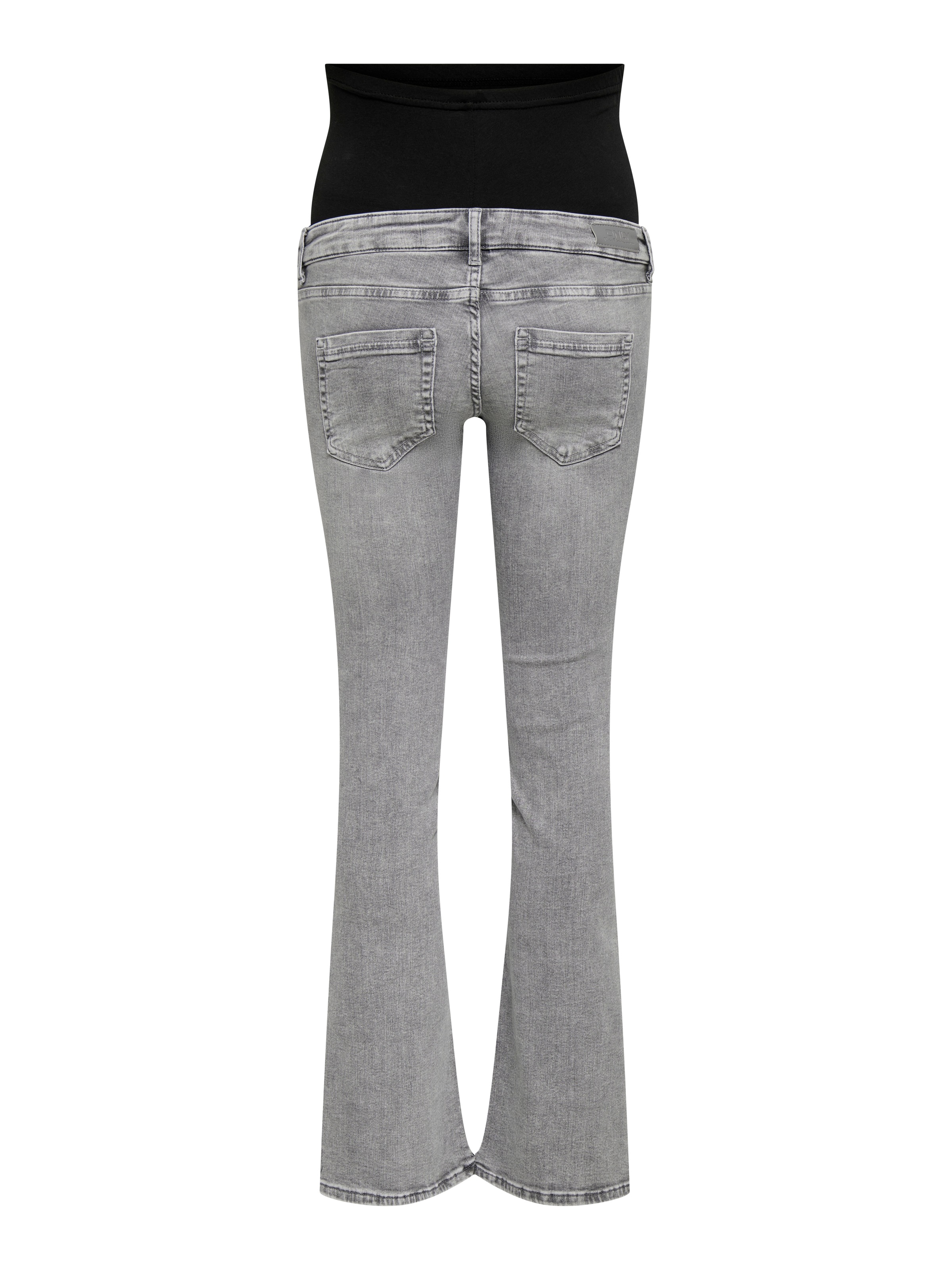 ONLY MATERNITY Bootcut-Jeans »OLMBLUSH MID WAIST FLARED DNM BOX NOOS«