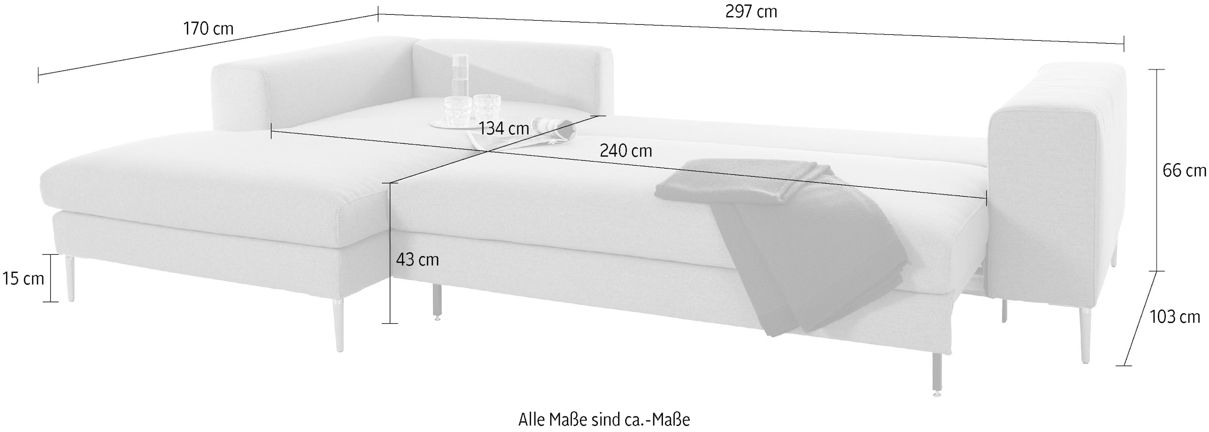 OTTO products Polsterecke »Finnja, L-Form«