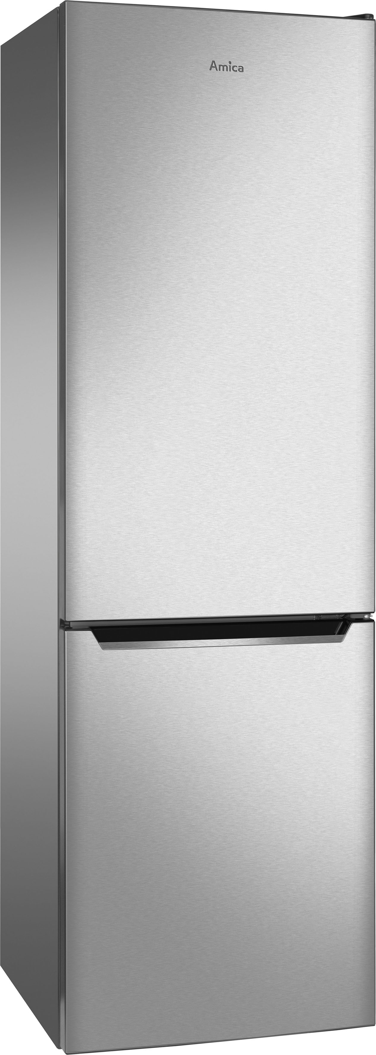 Amica Kühl-/Gefrierkombination »KGCN 387 140 E« 171 cm hoch 54 cm breit in silberfarben