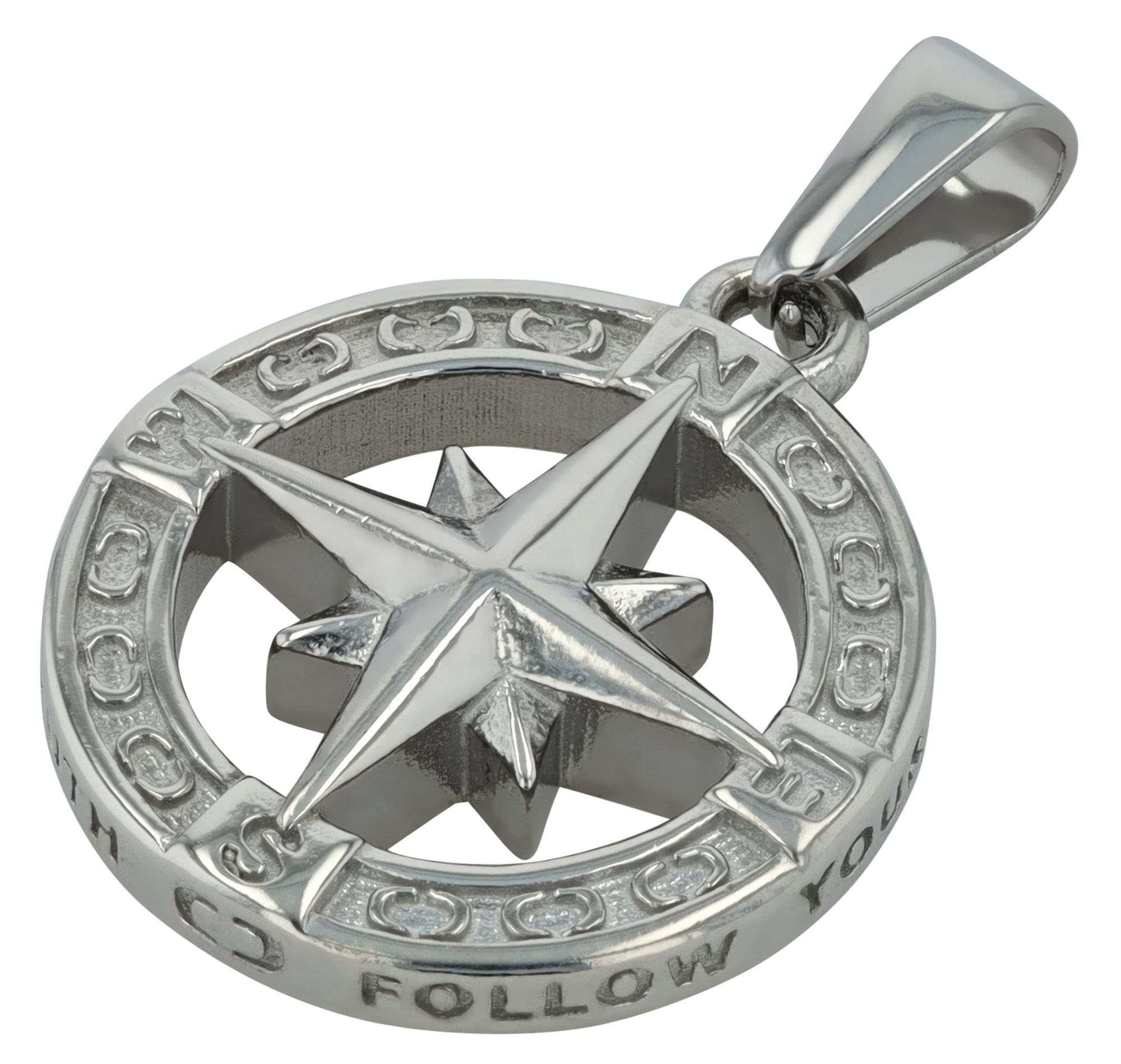 Adelia´s Kettenanhänger »Unisex Anhänger aus Edelstahl«