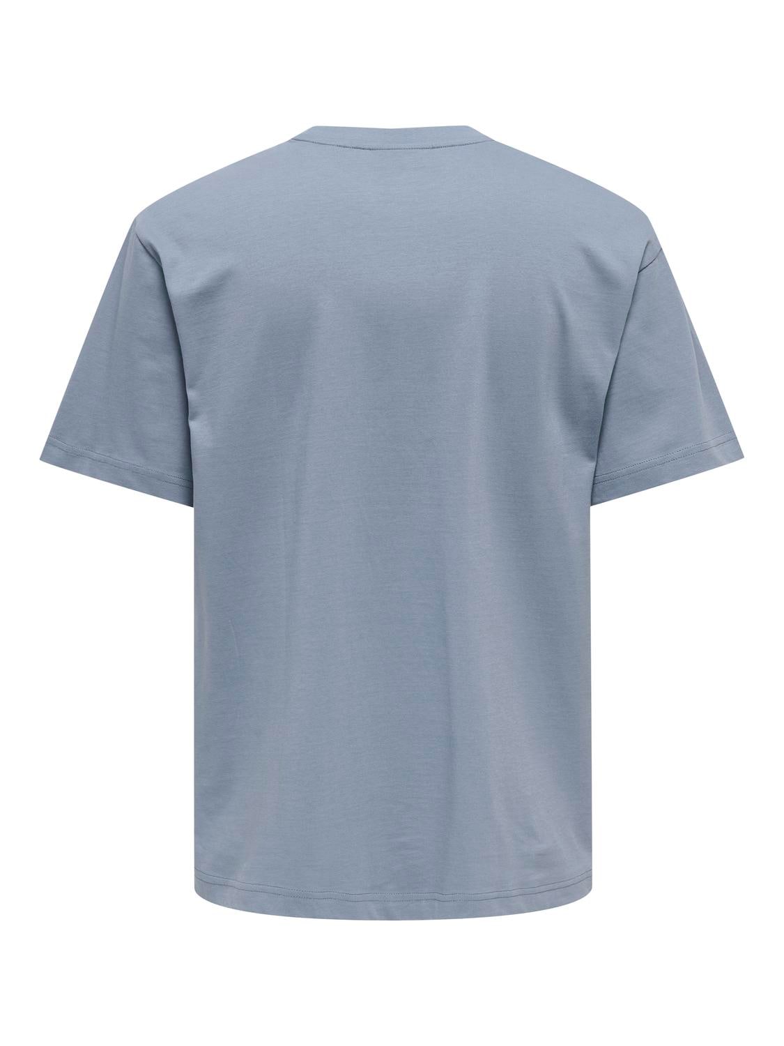 ONLY & SONS Rundhalsshirt »ONSFRED RLX SS TEE«