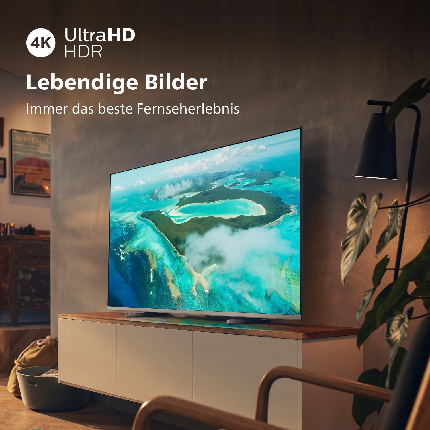 HD, Philips LED-Fernseher Ultra Zoll, OTTO 126 »50PUS7657/12«, bei cm/50 Smart-TV kaufen 4K