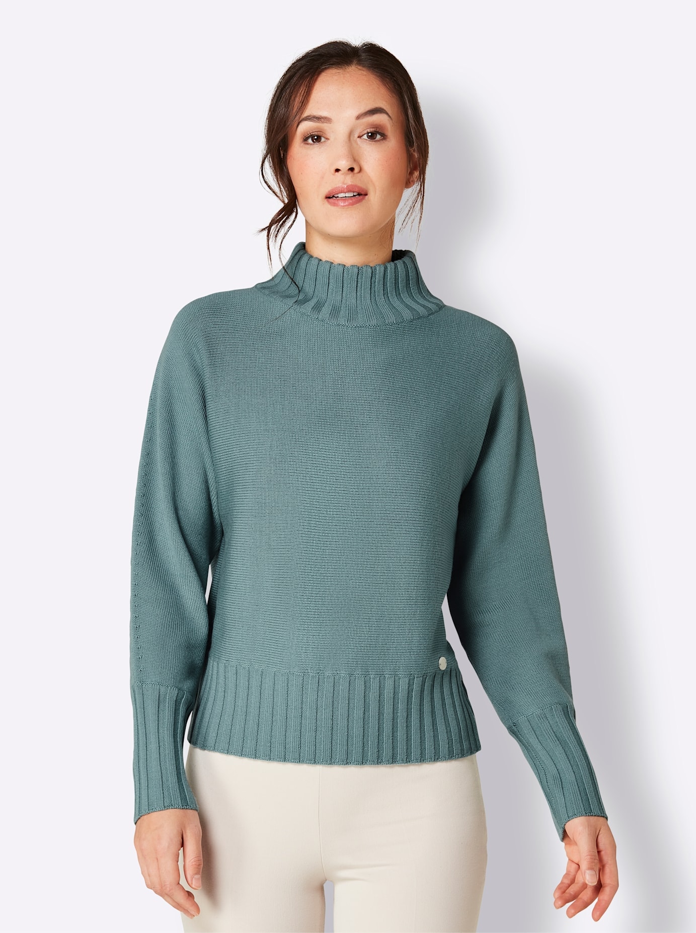 CREATION L PREMIUM Strickpullover »Merinowoll-Pullover«