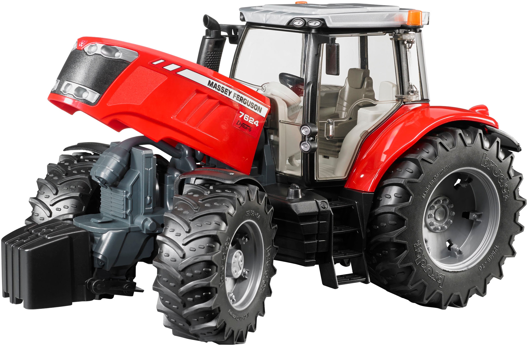 Bruder® Spielzeug-Traktor »Massey Ferguson 7600 34 cm (03046)« Made in Europe