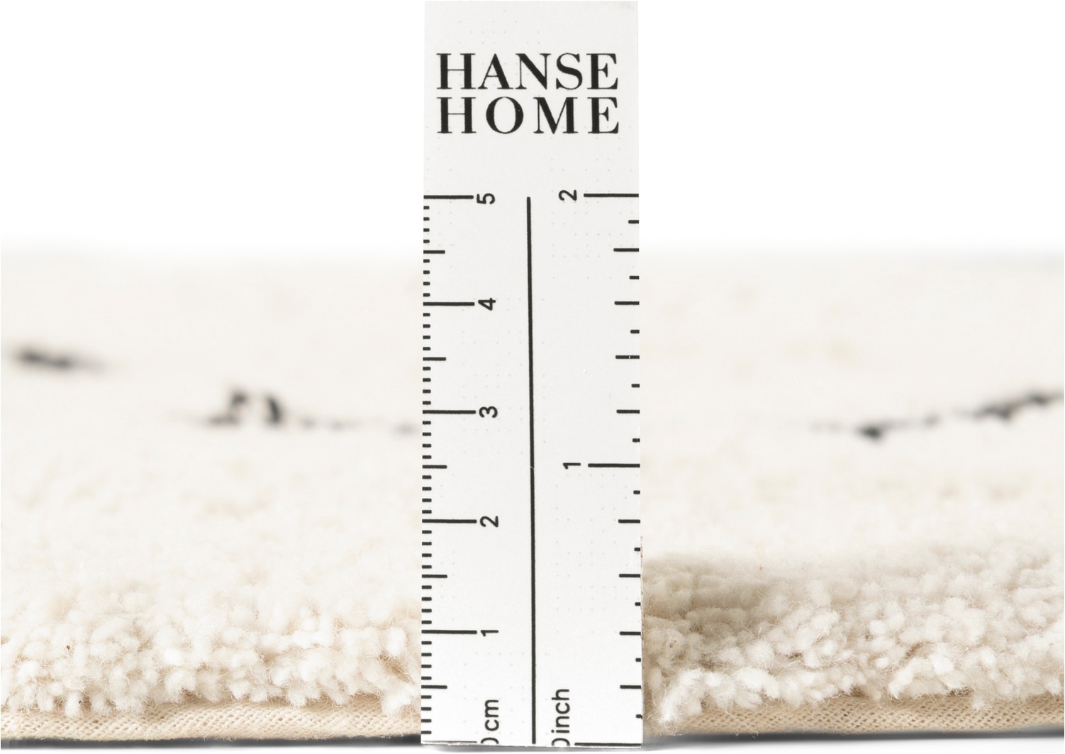 HANSE Home Kinderteppich »Nappi« rechteckig 10 mm Höhe Waschbar, Handgemacht, Baumwolle, Rutschfest Spielteppich Kinderzimmer