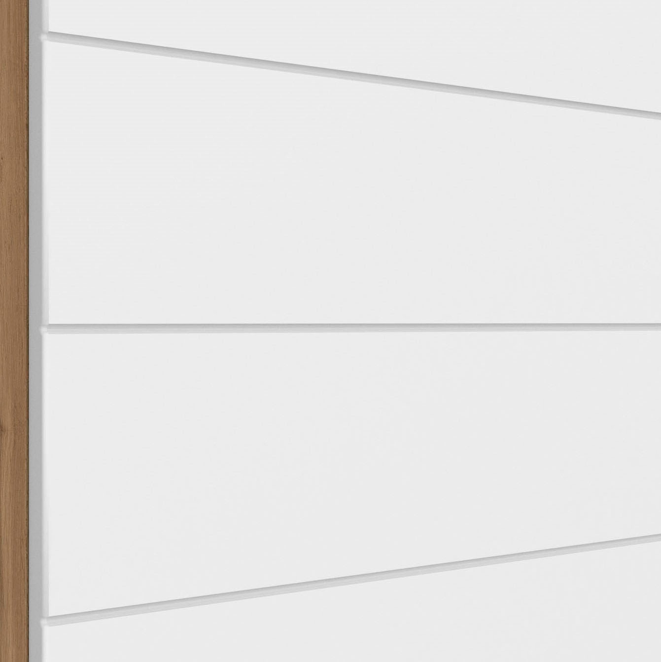 KOCHSTATION Auszugsunterschrank »KS-Luhe«, 60 cm breit, hochwertige MDF-Fronten mit waagerechter Lisene