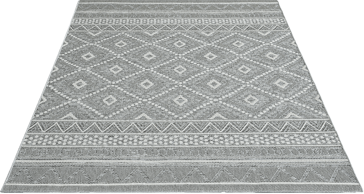 the carpet Teppich »Calgary« rechteckig 1 mm Höhe moderner robuster In und Outdoor Teppich