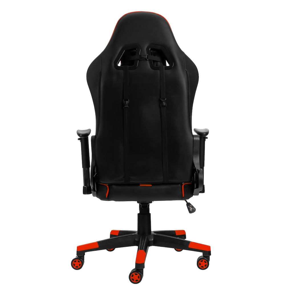 Hyrican Gaming-Stuhl »"Striker Copilot" schwarz/rot, Kunstleder, ergonomischer Gamingstuhl«