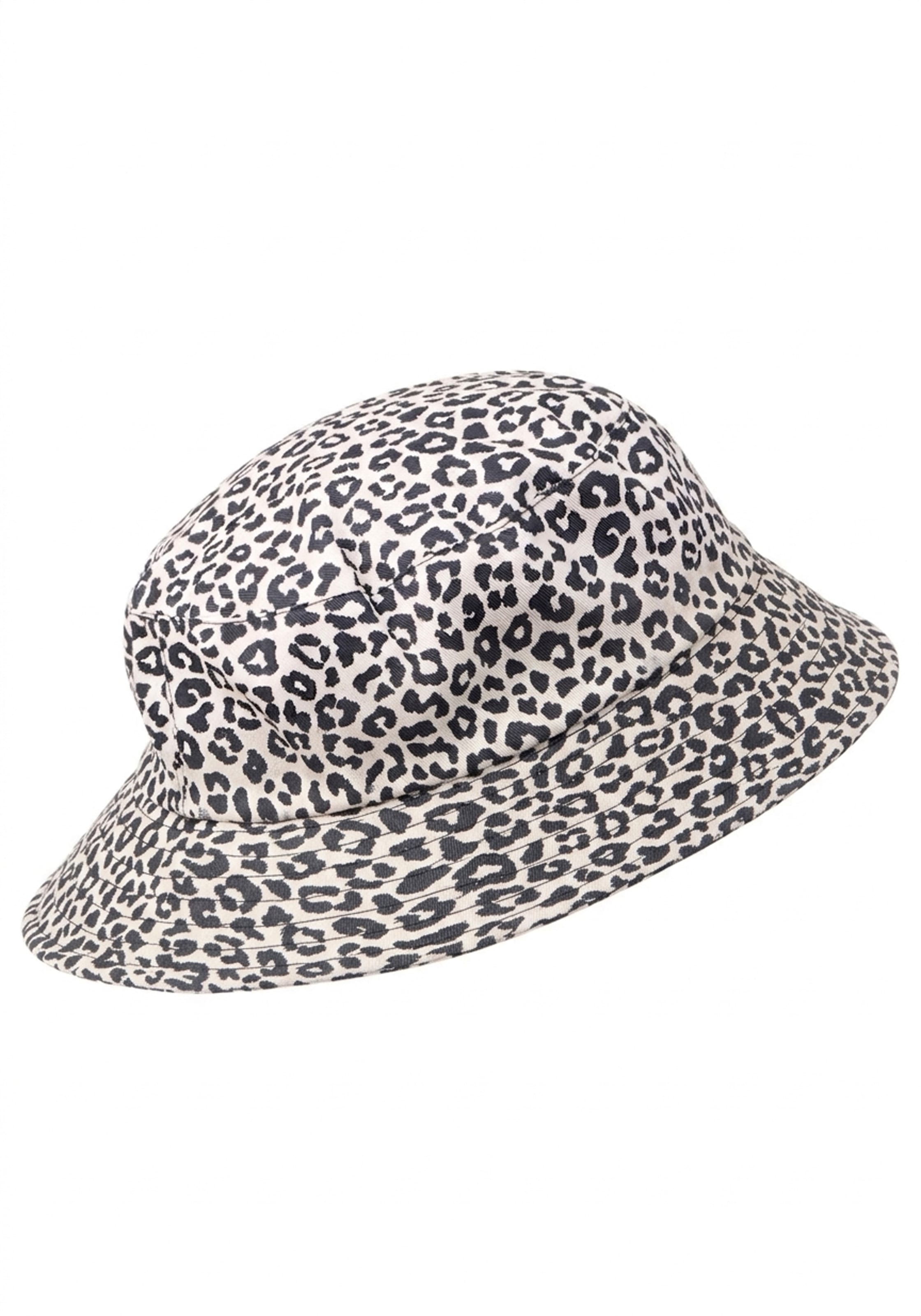Laura Scott Fischerhut mit trendigem Leopard-Alloverdruck - NEW