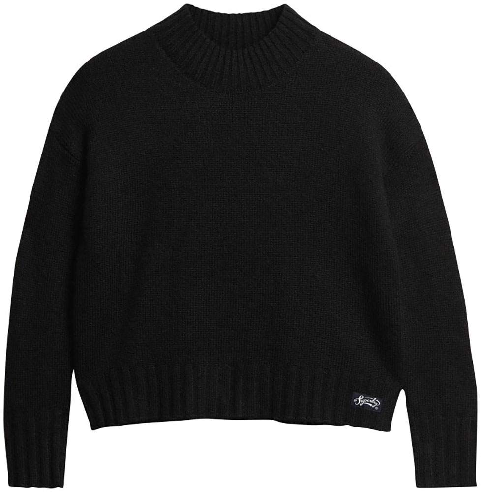 Superdry Strickpullover »Essential Mock Neck Jumper«