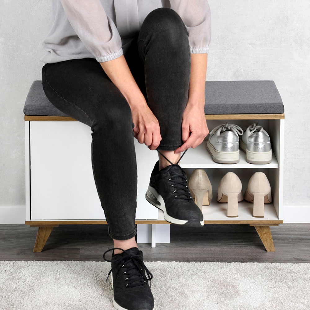 KESPER® Schuhschrank »KESPER Schuhschrank mit Sitzkissen«