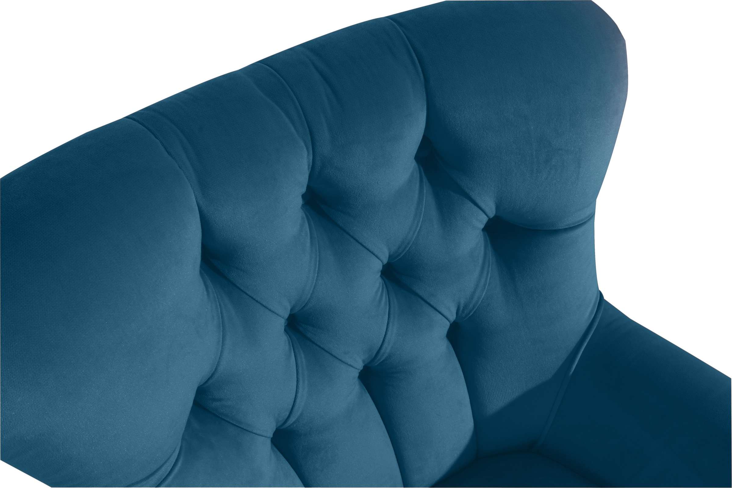 Max Winzer® Chesterfield-Sessel »Bradley, Loungesessel, Chesterfield Optik in aktuellen Farben, bequem«, hohe Rückenlehne mit edler Knopfheftung, Retro und modern, hoher Fuß