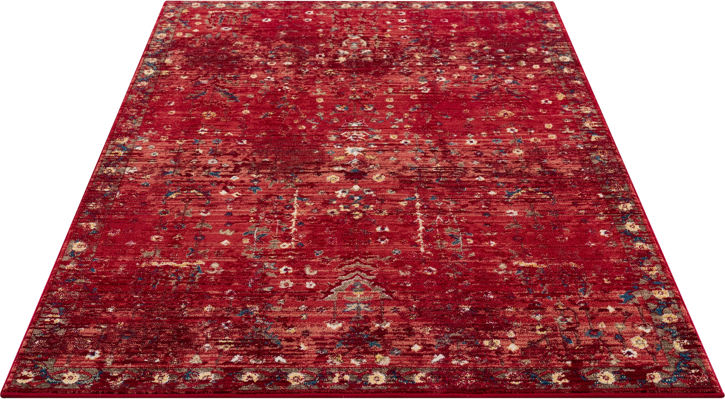Teppich »Clovis«, rechteckig, Teppich im Orient-Design, mit Bordüre, Vintage