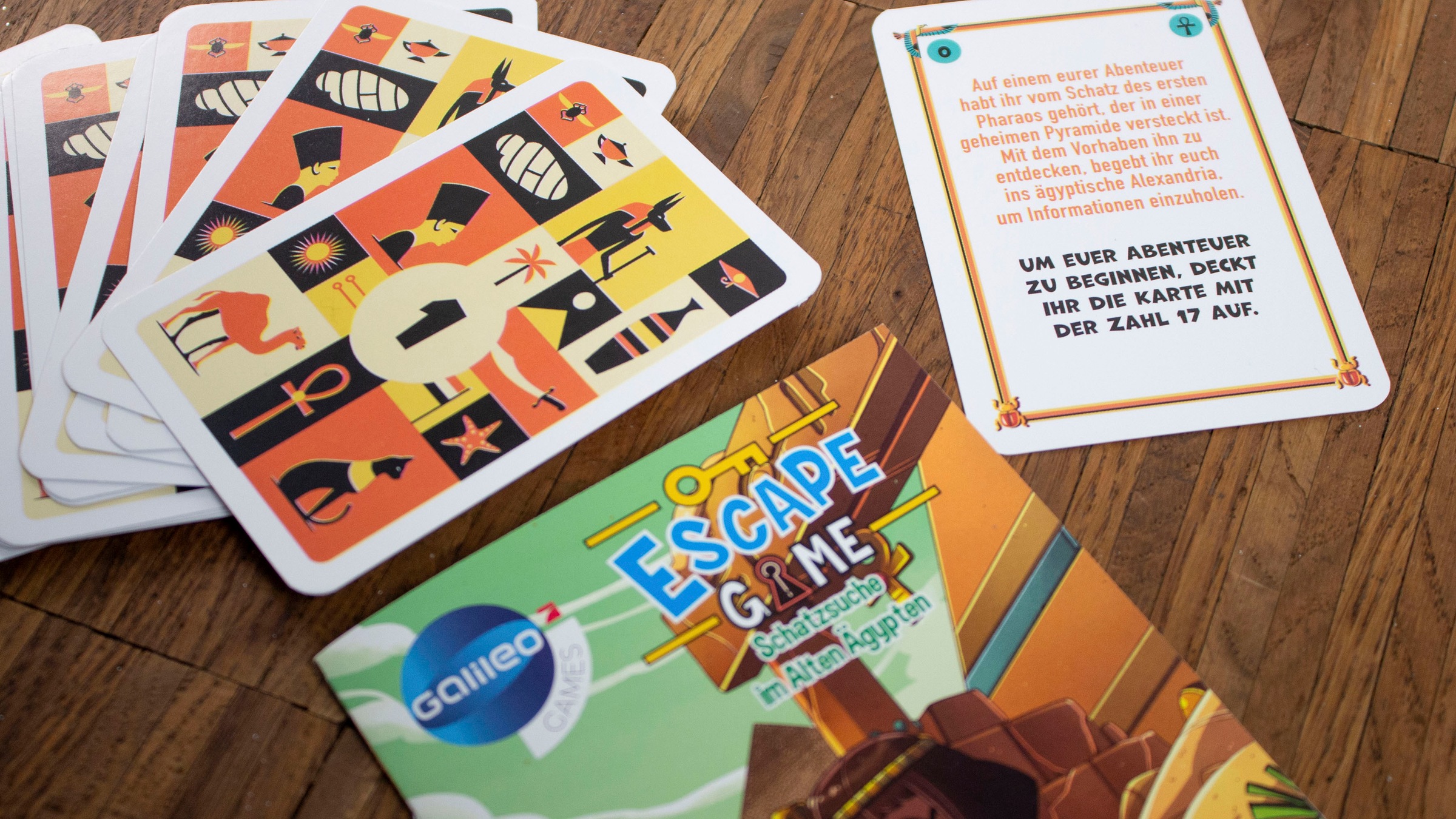 Clementoni® Spiel »Galileo, Escape Game Schatzsuche im Alten Ägypten«, Made in Europe