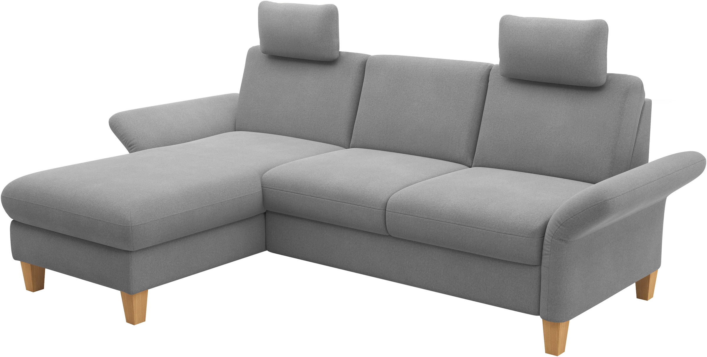 Home affaire Ecksofa »Rochelle, L-Form«, wahlweise mit Armteilverstellung, Bettfunktion und Bettkasten
