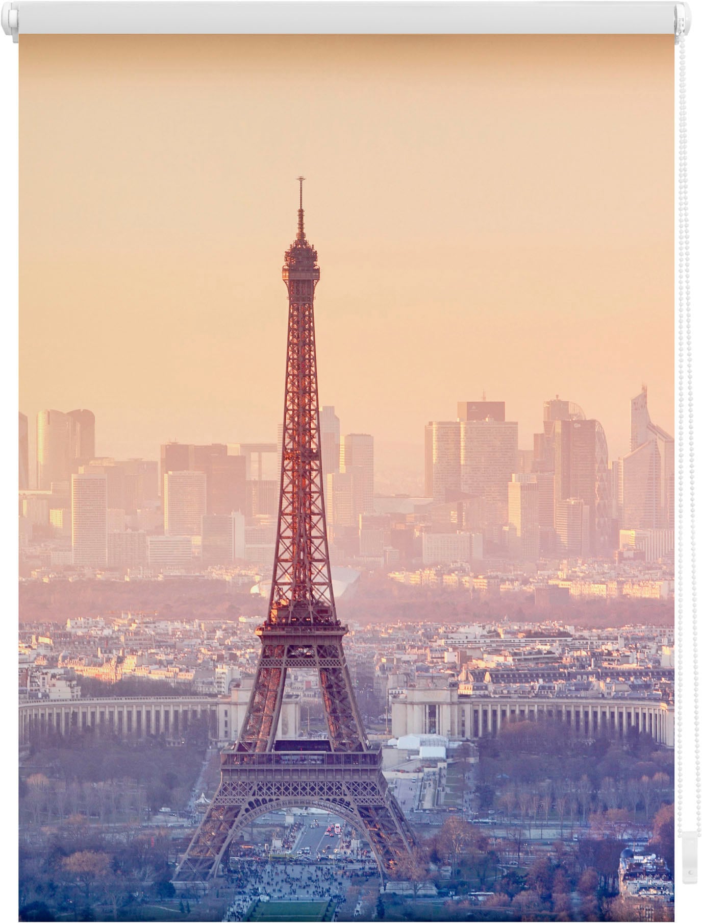bei bedruckt Eiffelturm«, Lichtschutz, OTTO ohne freihängend, Bohren, »Klemmfix Motiv Seitenzugrollo kaufen ORIGINAL LICHTBLICK