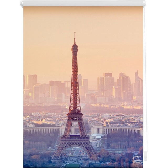 LICHTBLICK ORIGINAL Seitenzugrollo »Klemmfix Motiv Eiffelturm«,  Lichtschutz, ohne Bohren, freihängend, bedruckt kaufen bei OTTO
