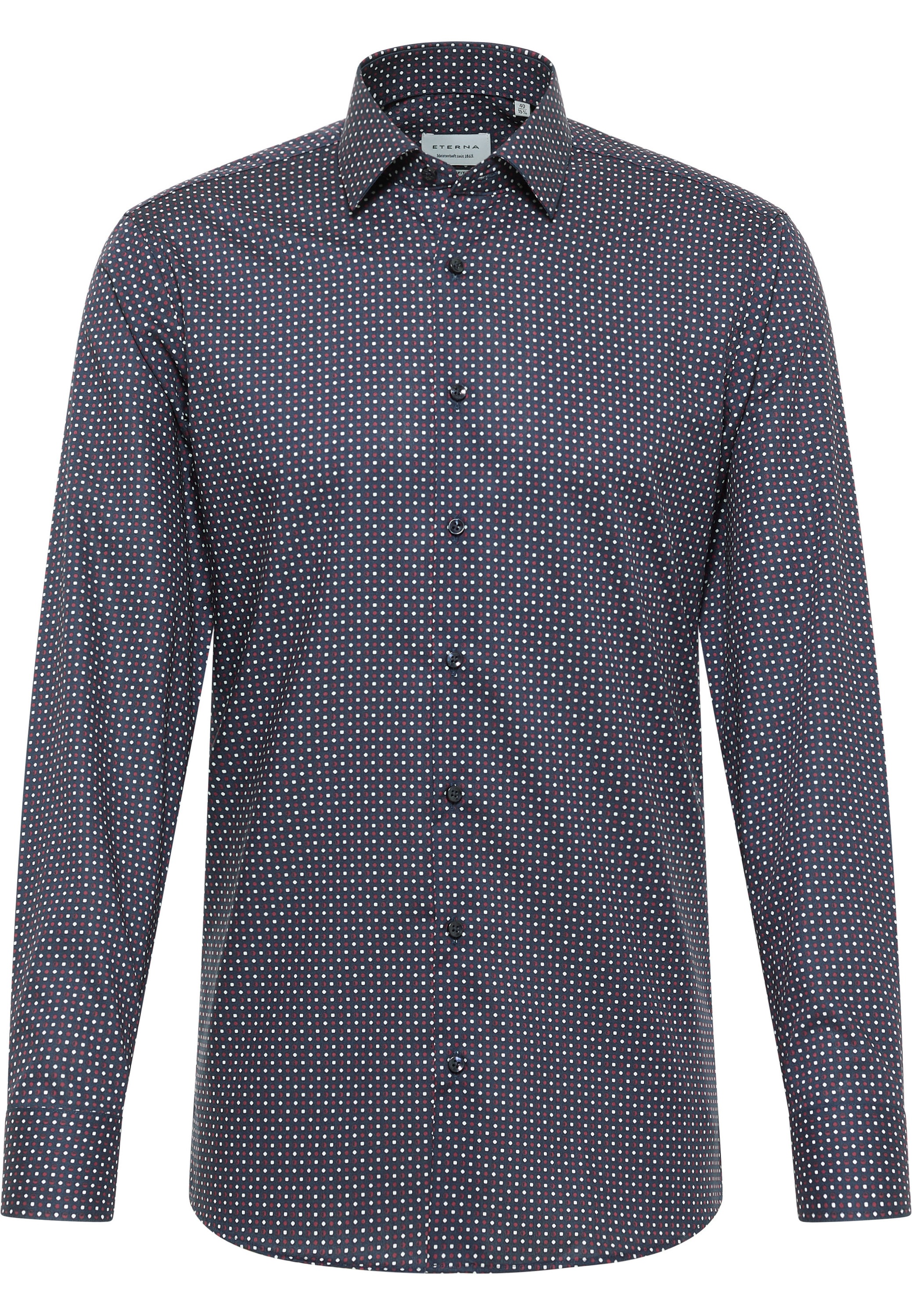 Eterna Langarmhemd »SLIM FIT« NON IRON (bügelfrei)