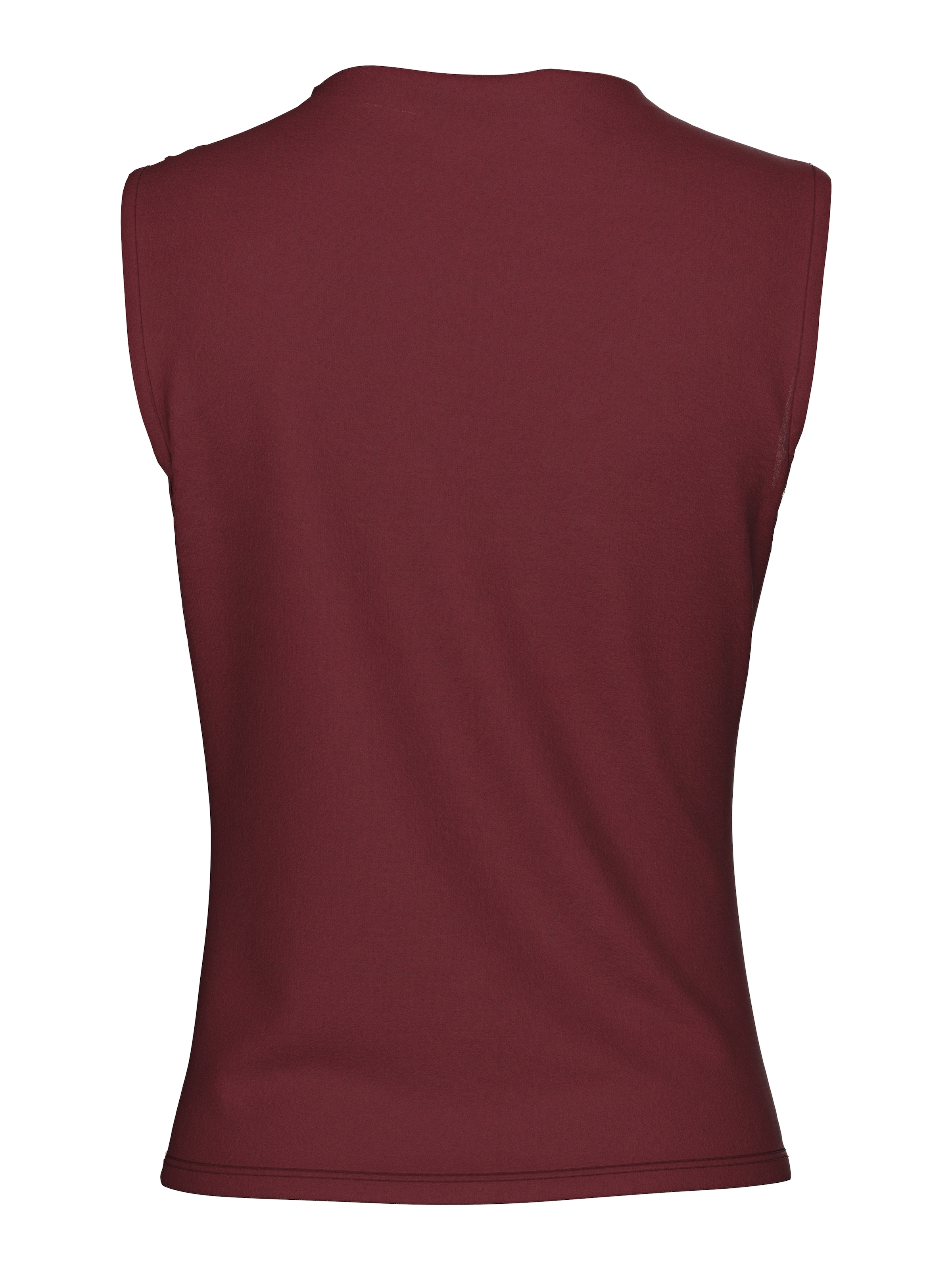 pieces Stehkragenshirt »PCMADISON SL DRAPED TOP NOOS BC«