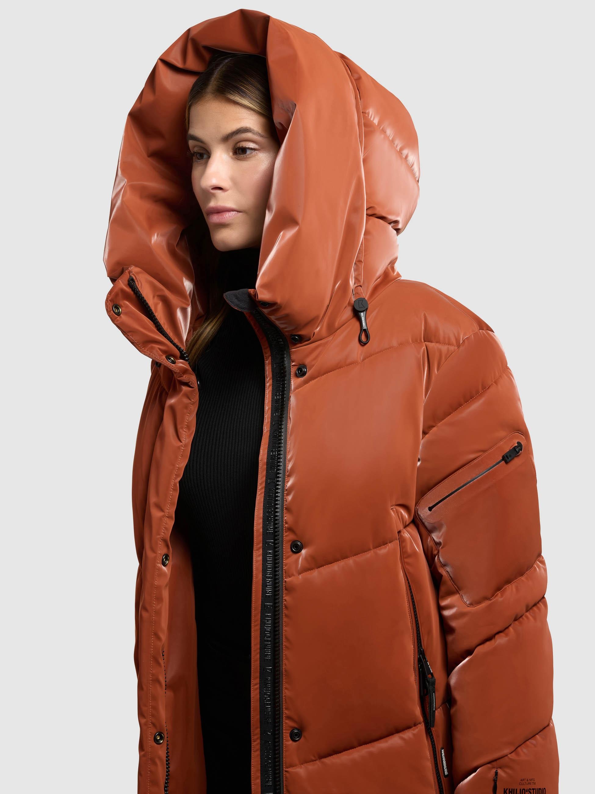 khujo Wintermantel »Wintermantel Pulset Shiny«