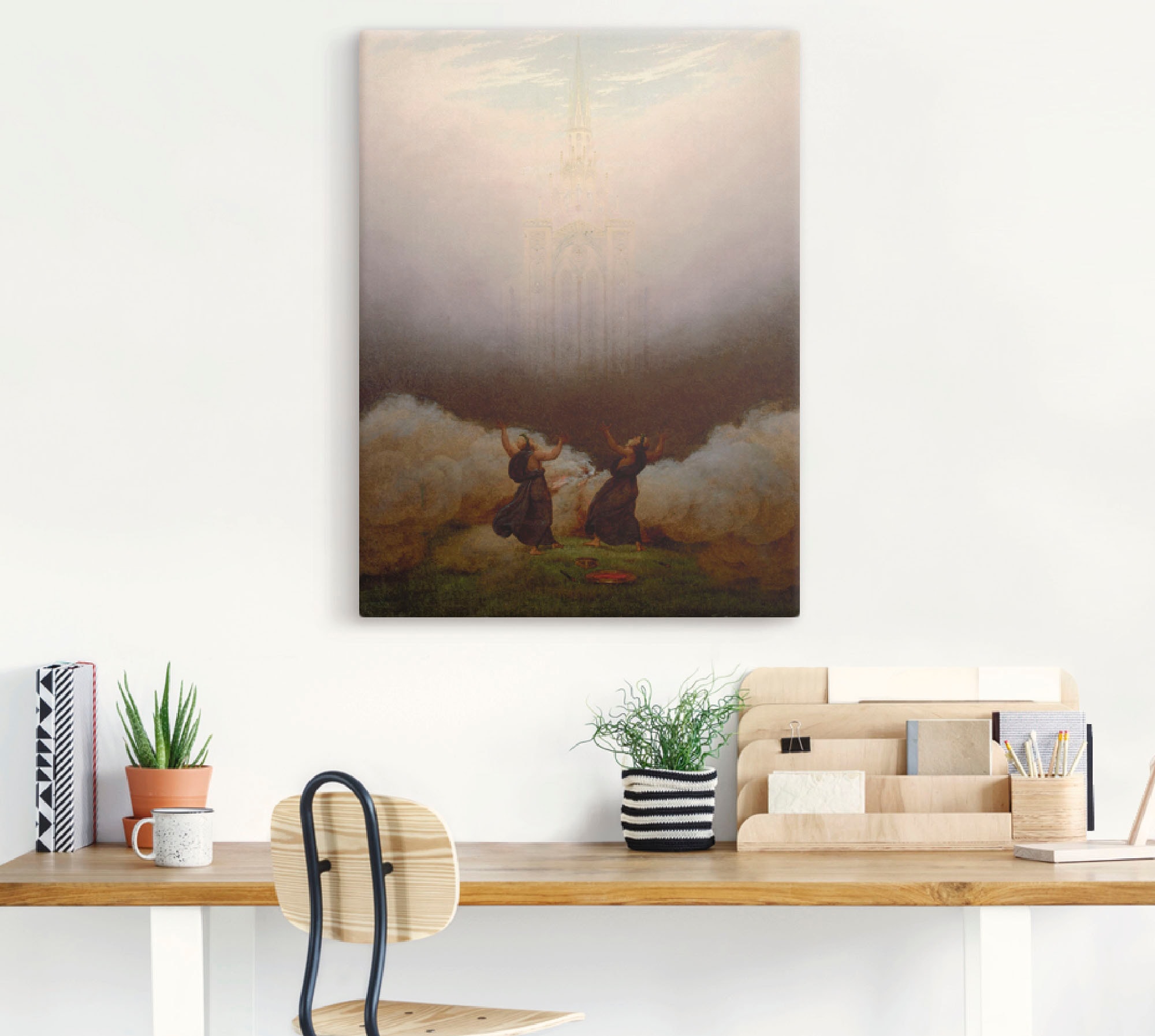 Artland Wandbild »Die Vision der christlichen Kirche«, Religion, (1 St.), als Alubild, Leinwandbild, Wandaufkleber oder Poster in versch. Größen