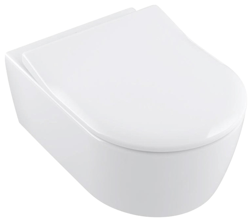 Villeroy & Boch WC-Sitz »SlimSeat Avento«, mit SoftClose und Quick Release Halterung