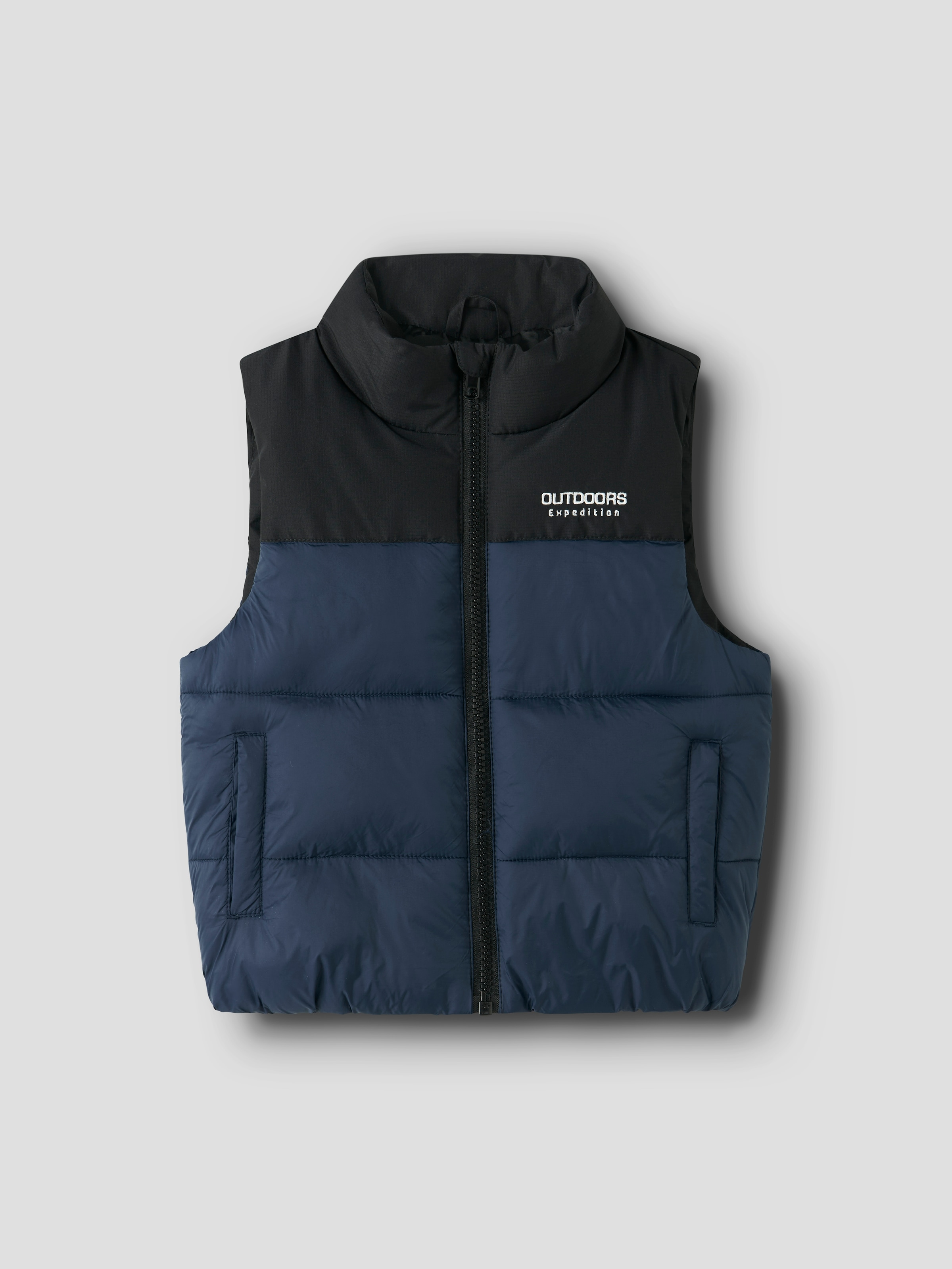 Name It Steppweste »NMMMOLE VEST PB« in blau, Größe 98