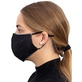 Terrax Workwear Community-Maske »TERRAX«, (Packung, 5 St.), schwarz, waschbar