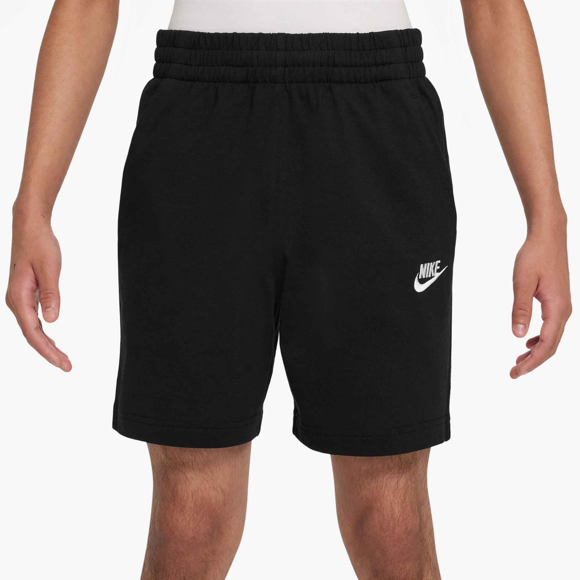 Nike Sportswear Trainingsshorts »K NSW CLUB KNIT SHORT 6IN LBR«  aus Single Jersey, elastischer Bund mit innenliegendem Kordelzug