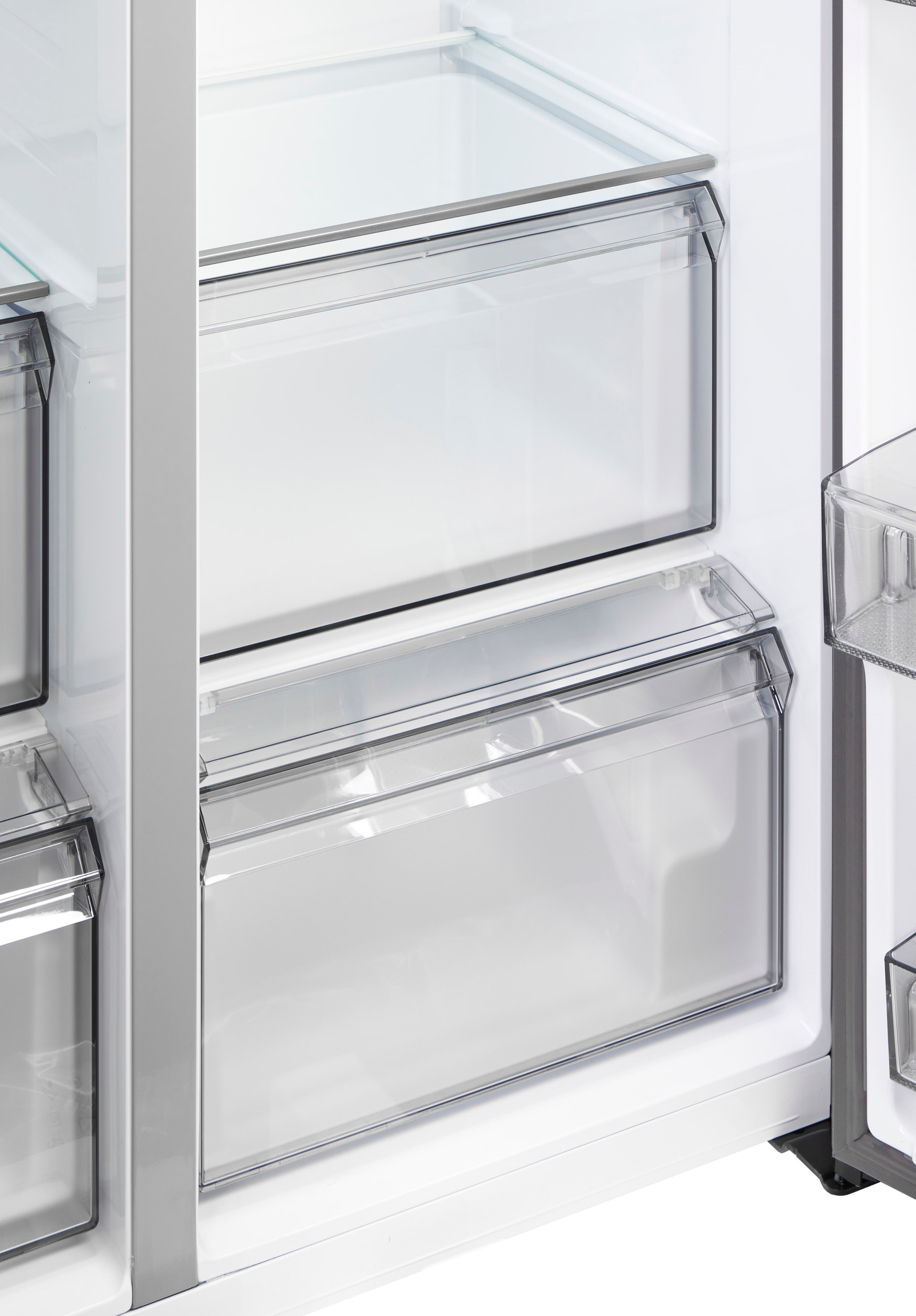 Samsung Side-by-Side »RS70F66KBFEF«, Eis- und Wasserspender, Al Energy Mode, No Frost+