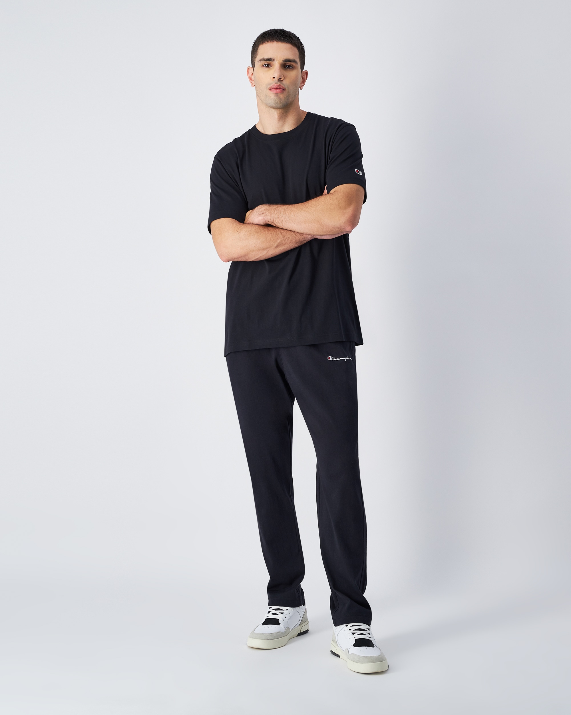 Champion T-Shirt, (Packung, 2 tlg.), Basic Shirt, Doppelpack