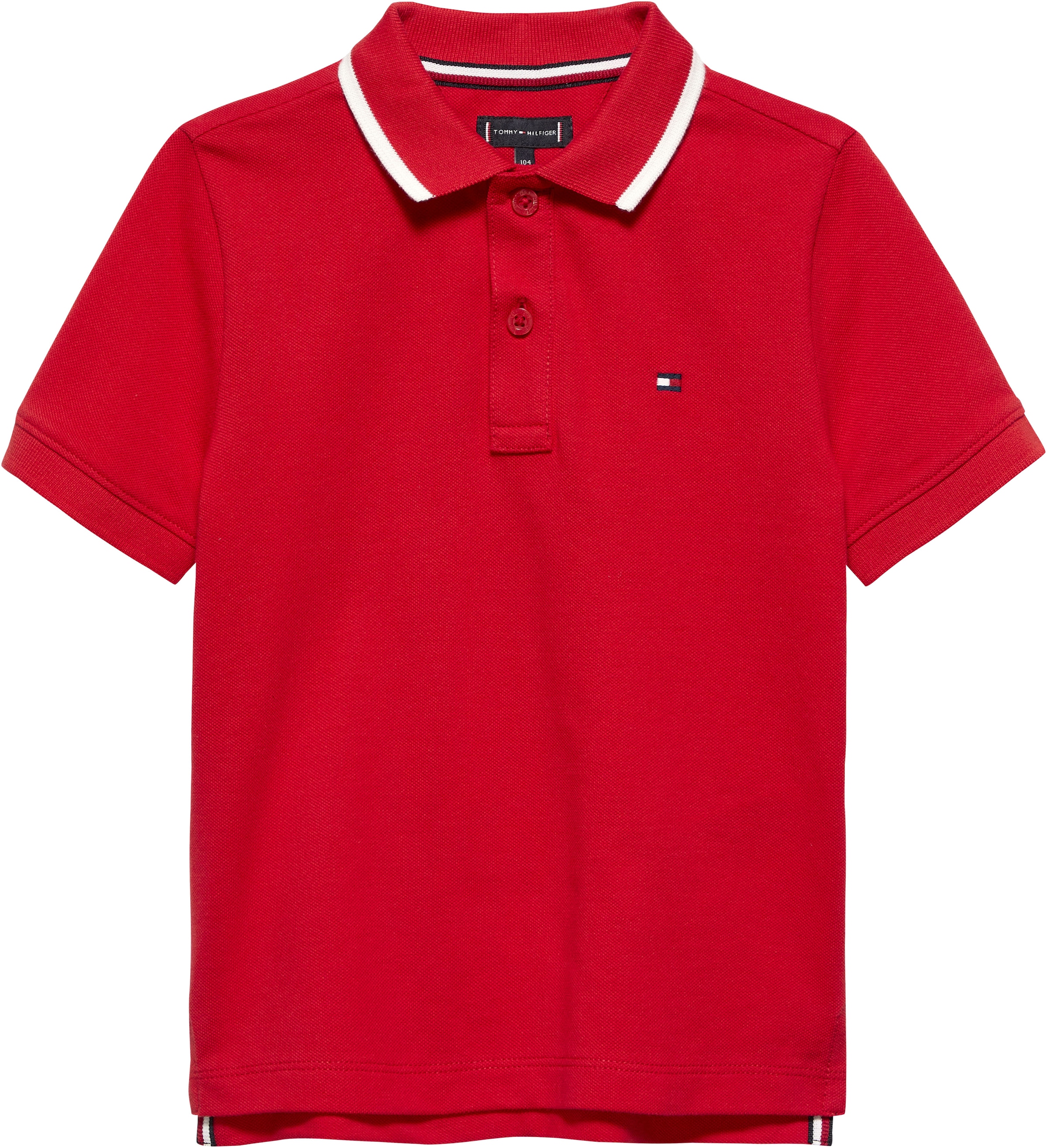 Tommy Hilfiger Poloshirt »LB TAKE IT EASY GRAPHIC POLO SHORT SLEEVE« Kinder bis 16 Jahre, Backprint, regular fit