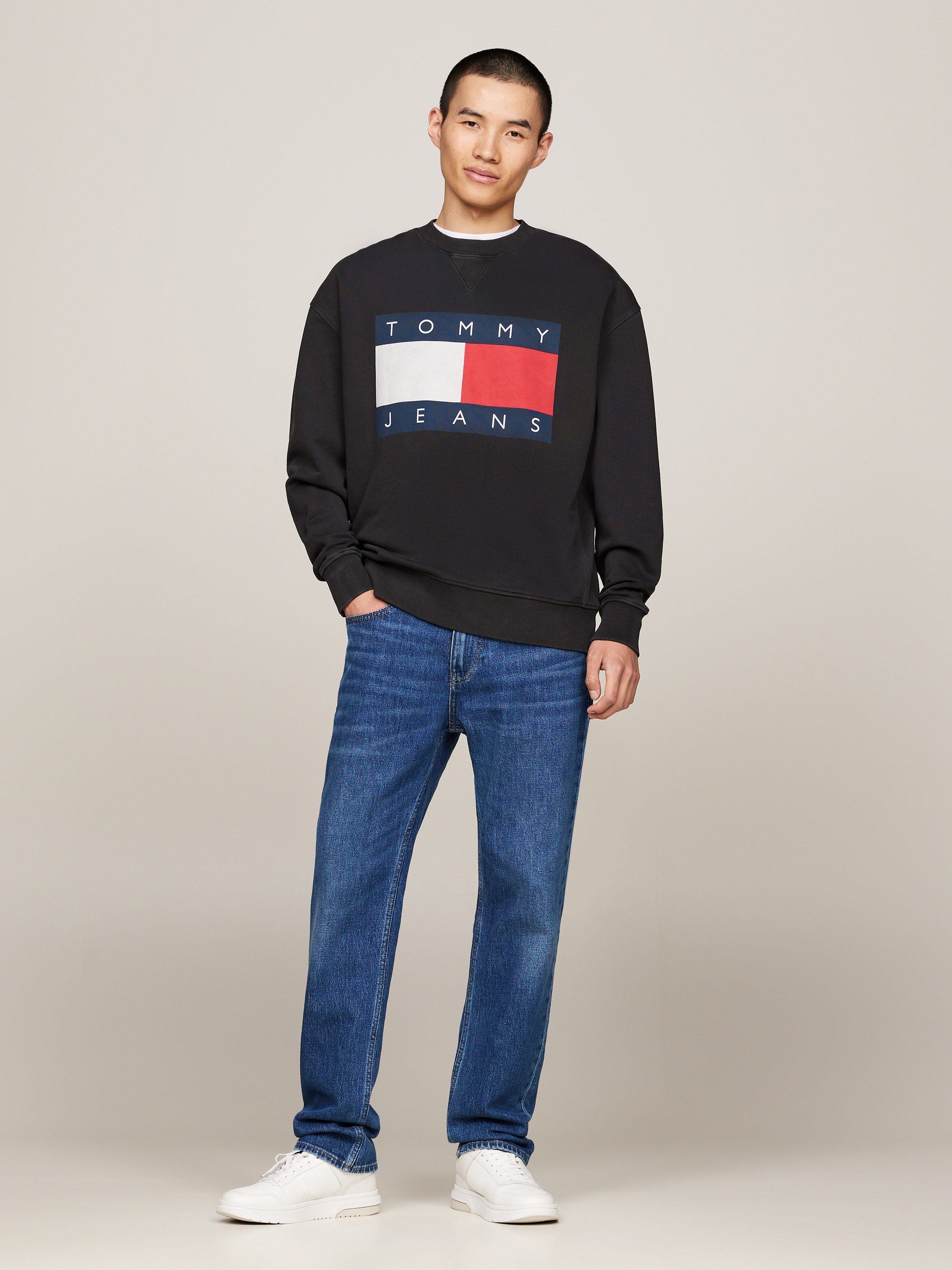 Tommy Jeans Slim-fit-Jeans »RYAN SLIM STRAIGHT«, mit Logoprägung