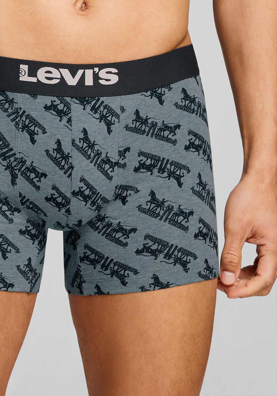 Levi's® Boxershorts »LEVIS MEN GIFT HORSE PULL BOXER BRIEF 3P«, (3er Pack)