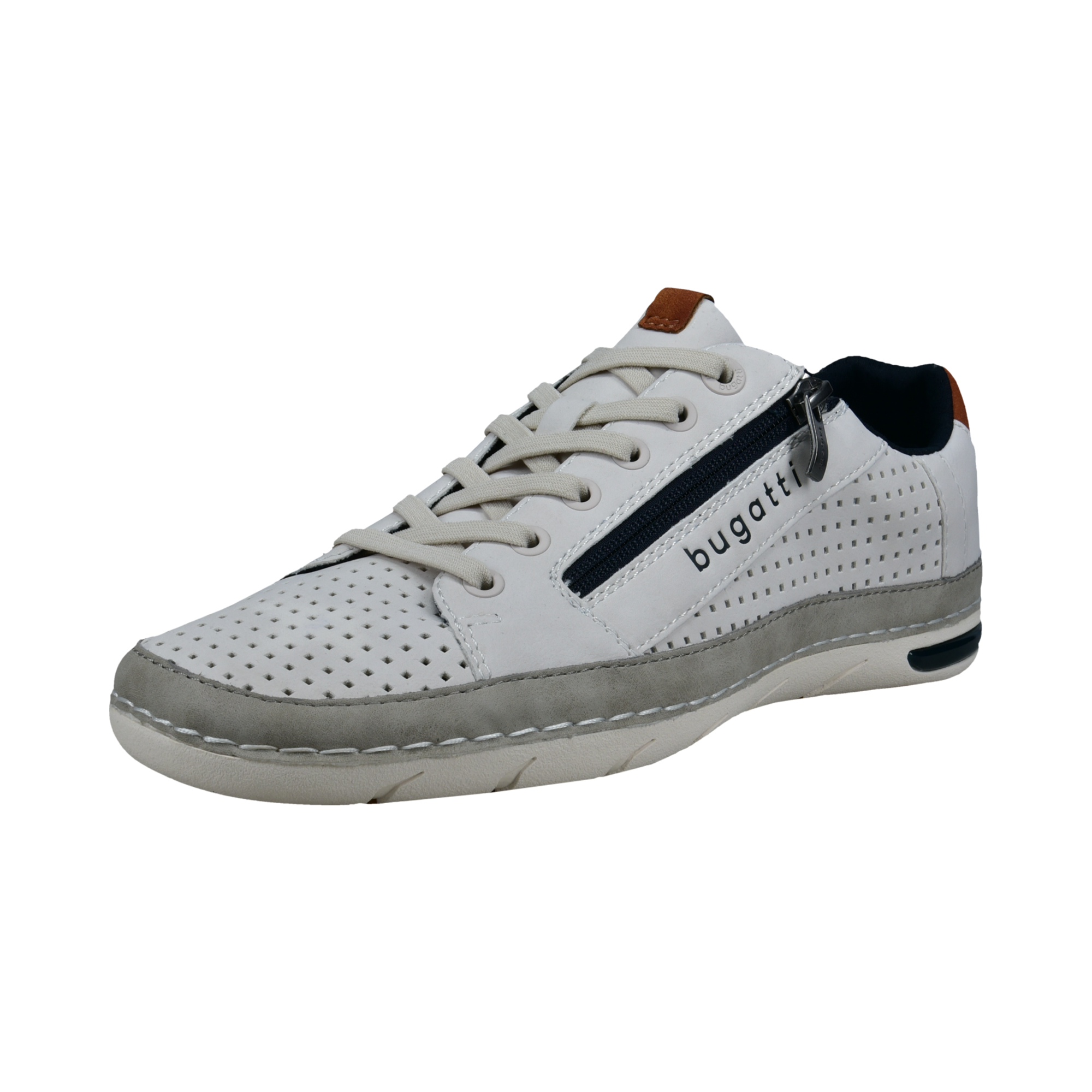 bugatti Sneaker  Halbschuh, Freizeitschuh mit praktischem Reißverschluss