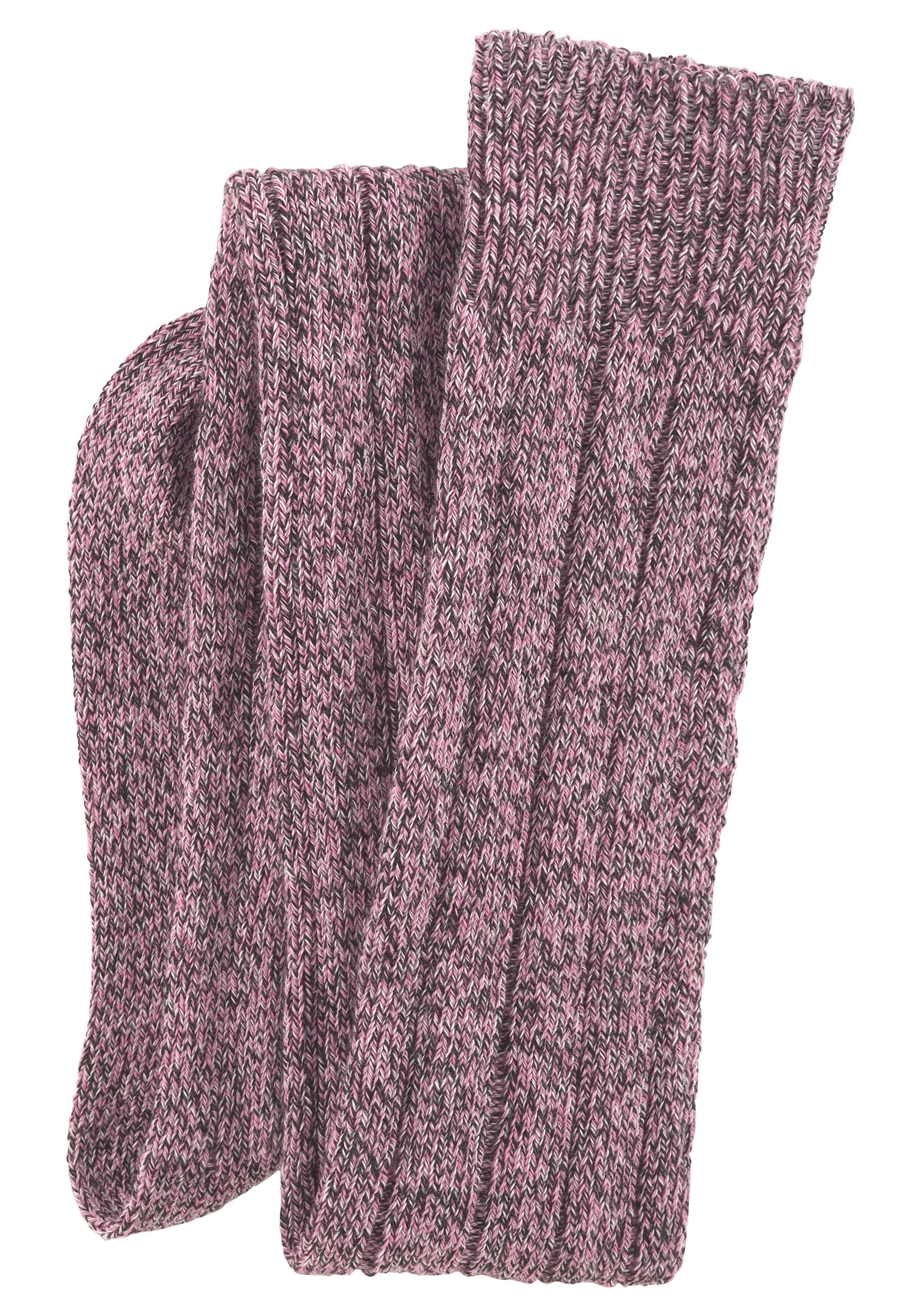 Lavana Overknees, (Set, 2 Paar), in Melangequalität