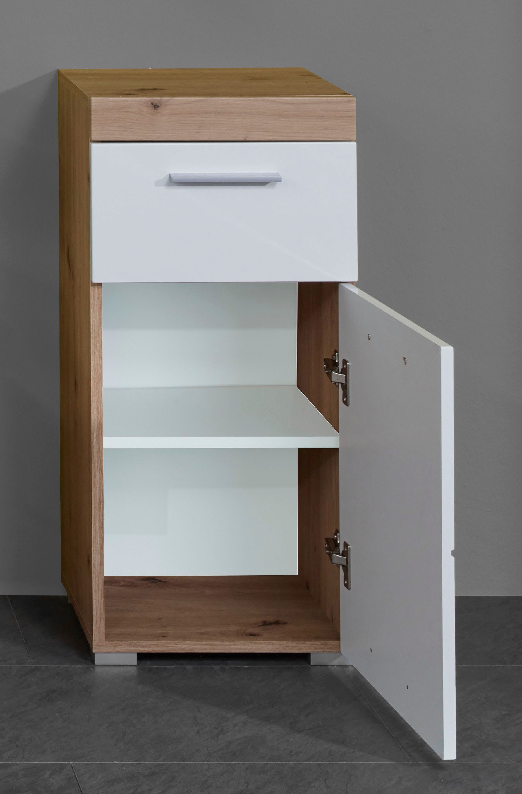 INOSIGN Unterschrank »Avena«, Badezimmerkommode mit 1 Schublade und 1 Tür - Maße (B/T/H) 37/31/79 cm