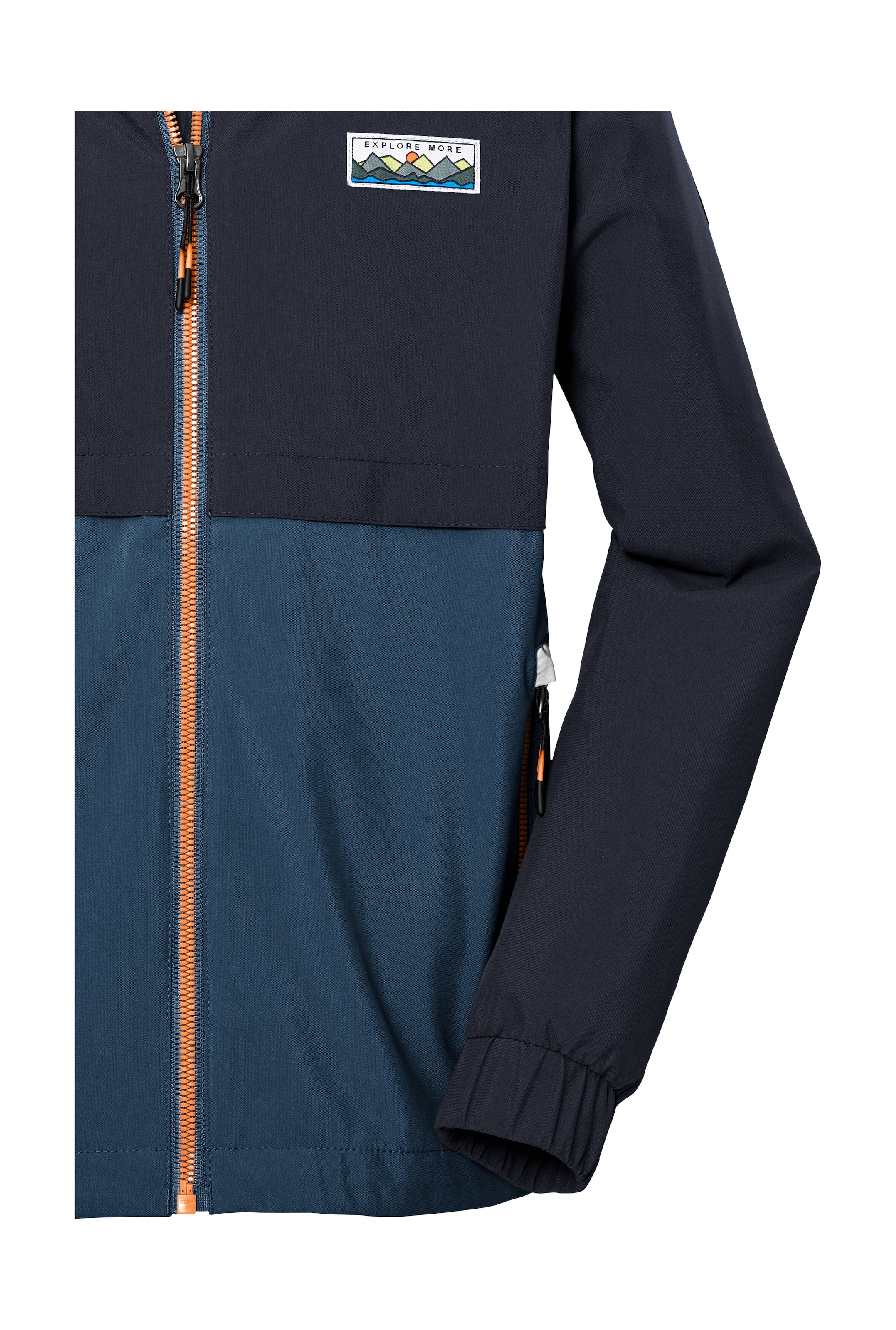 Killtec Funktionsjacke »KOS 141 BYS JCKT«, Wasserdichte Kinderjacke, Colourblock, reflektierend