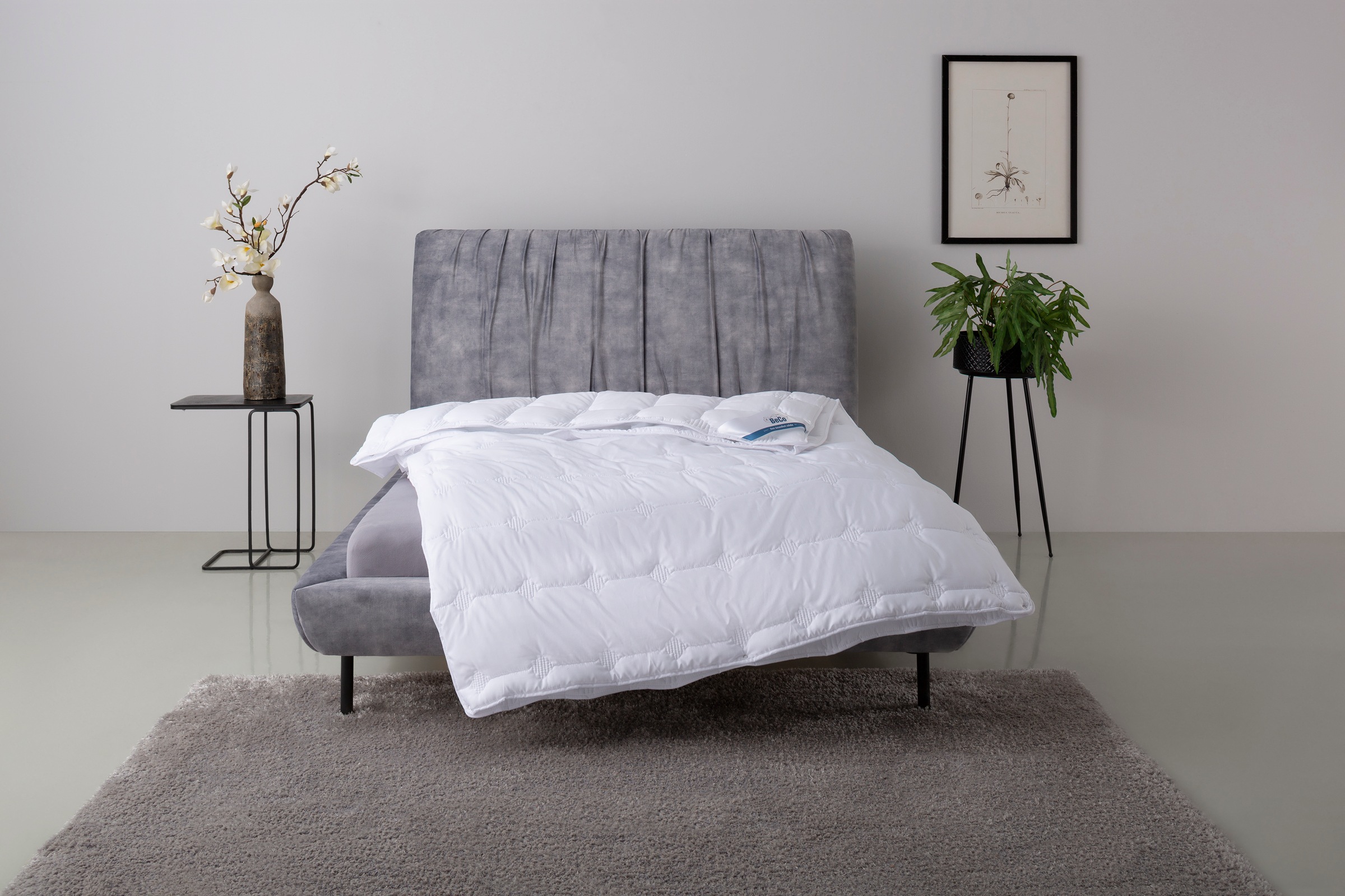 Beco Kunstfaserbettdecke »GUMO« 4-Jahreszeiten Füllung Polyester 1 Stk. tlg. von Haus & Garten mit 1,2 bewertet! in weiß, Größe B/L: 155 cm x 220 cm