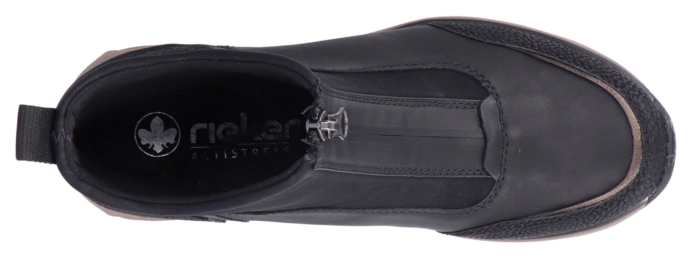 Rieker Schlupfboots, Stiefelette, High Top Sneaker, Keilabsatz, mit Anziehlasche