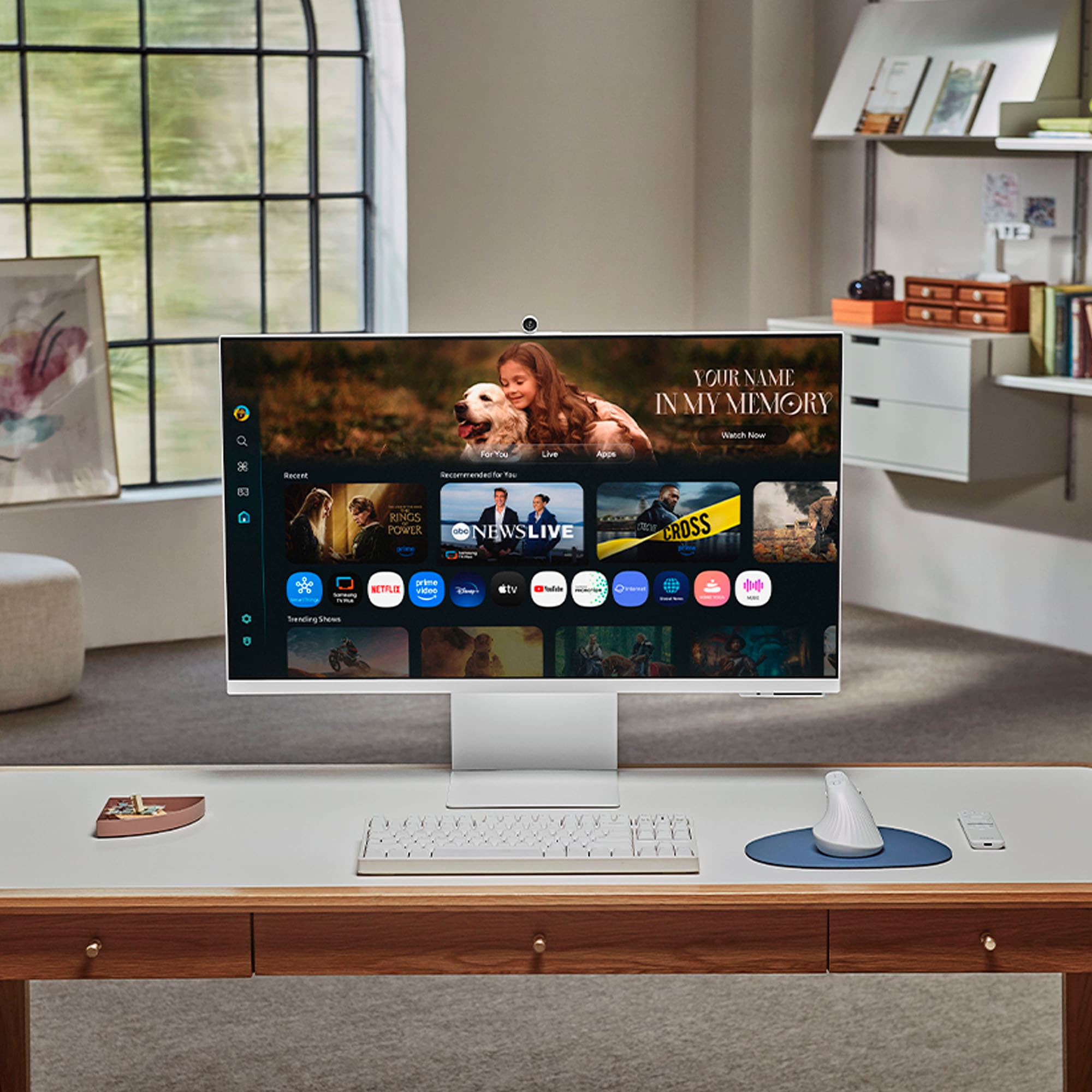 Samsung Smart Monitor »S32FM801UU« 80 cm/32 ″  3840 x 2160 px 4 Reaktionszeit 60 Hz