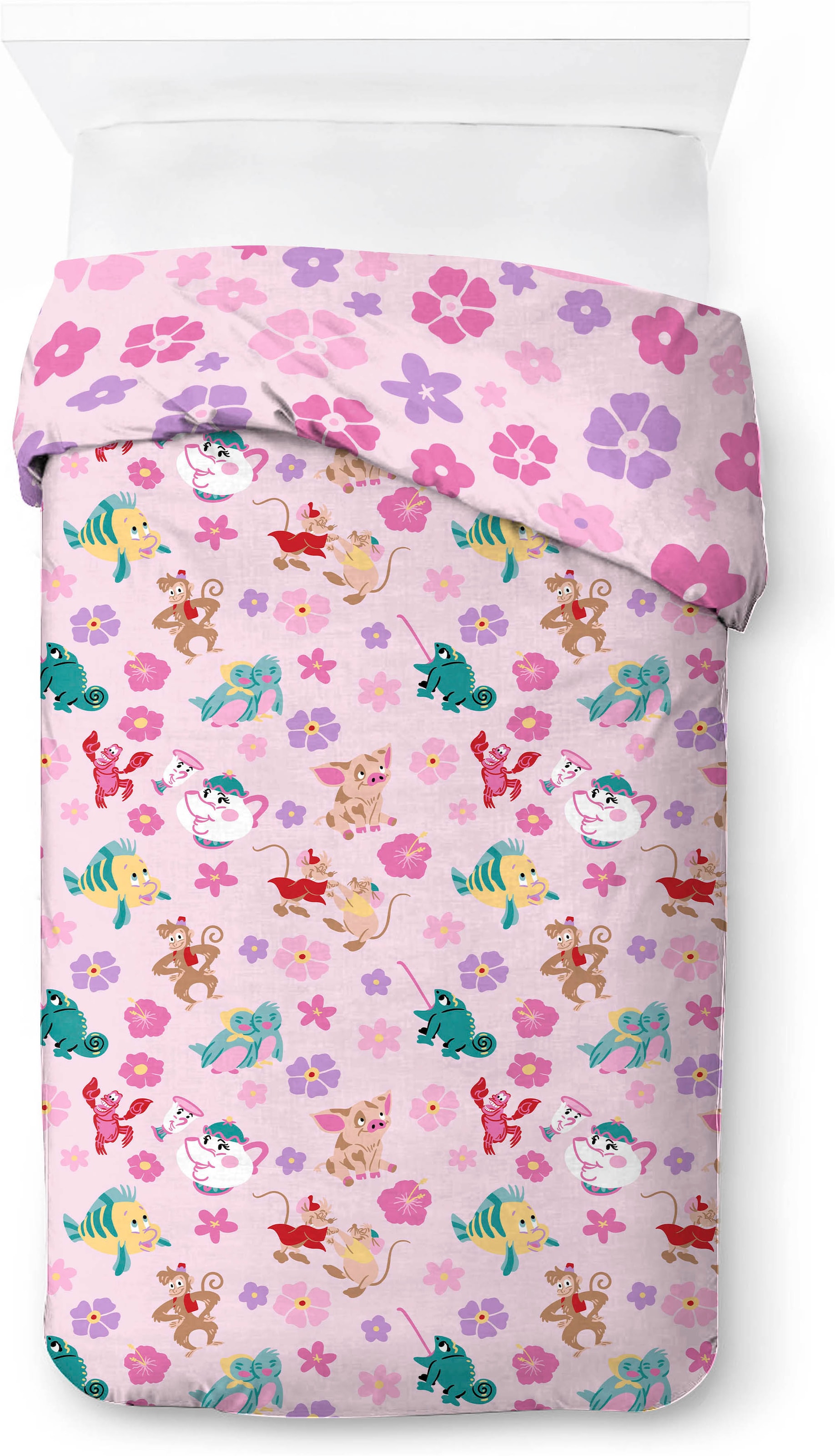 Disney Kinderbettwäsche »Disney Princess Wonderful« 2 100% Baumwolle