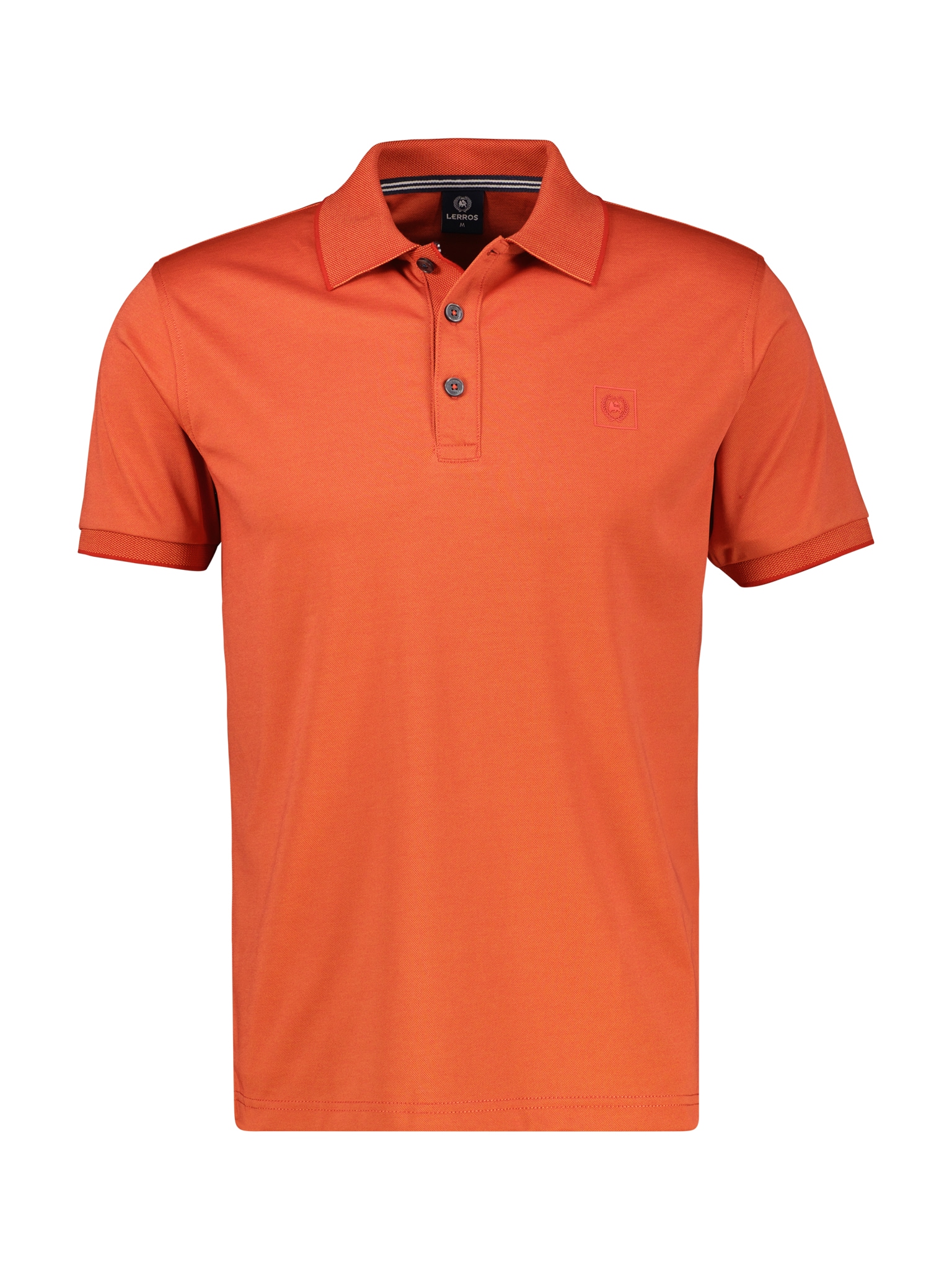 LERROS Poloshirt mit Logo Stickereicla