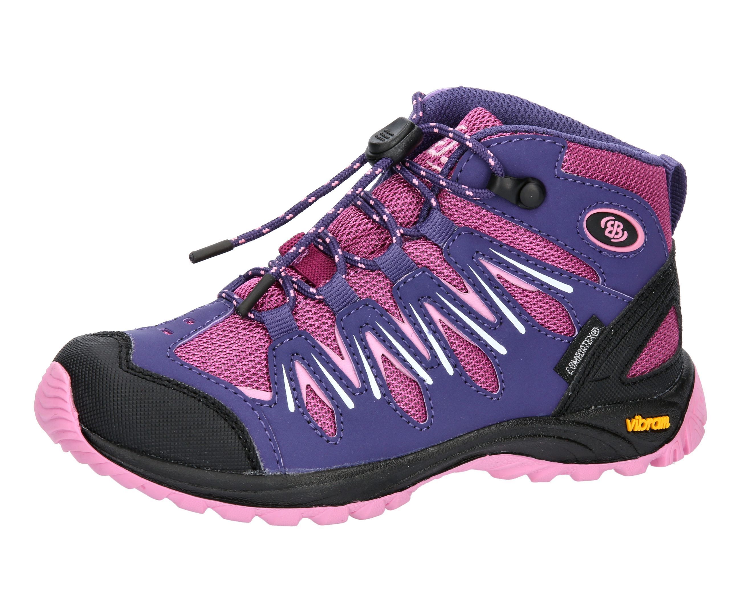 Brütting Mädchen Outdoorschuh »Outdoorstiefel Expedition Kids High« in lila, Größe 36