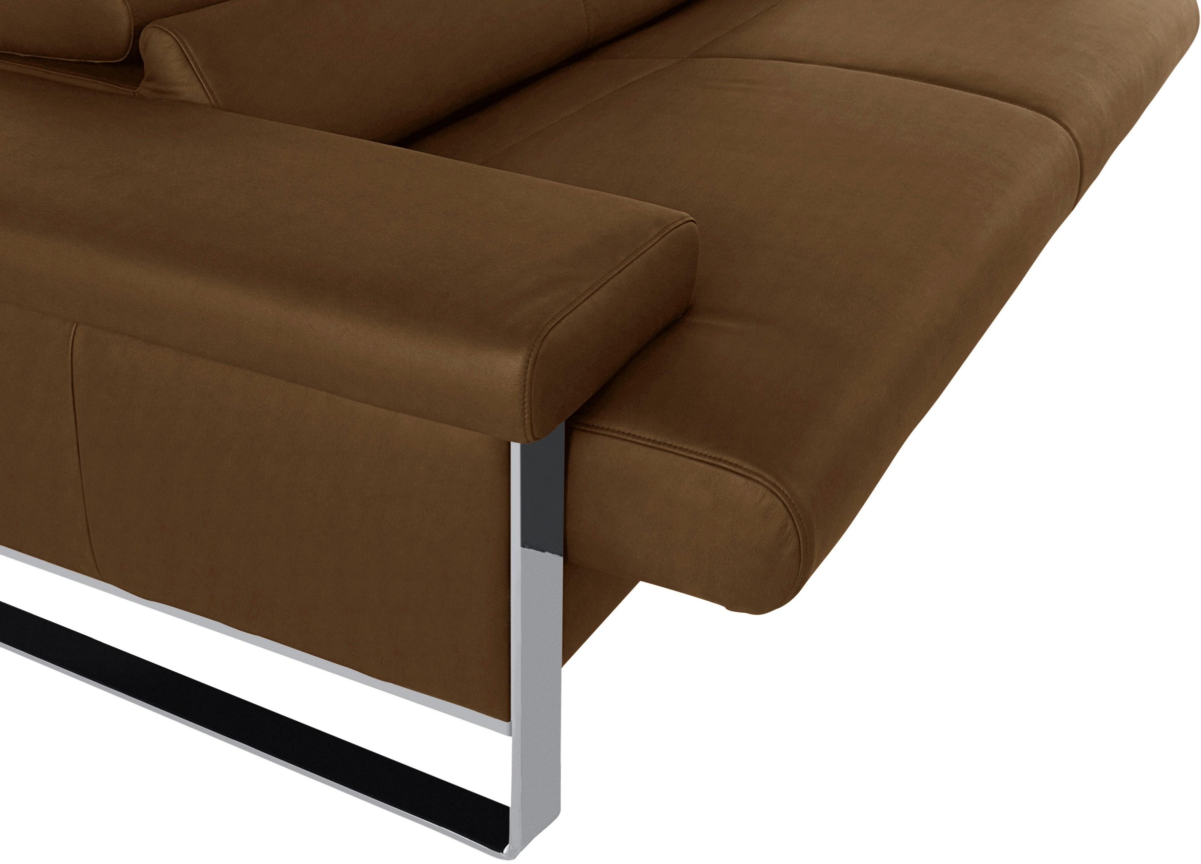 W.SCHILLIG 2-Sitzer »finn«, German Design Award 2016, Fußgestell Chrom glänzend, Breite 230 cm