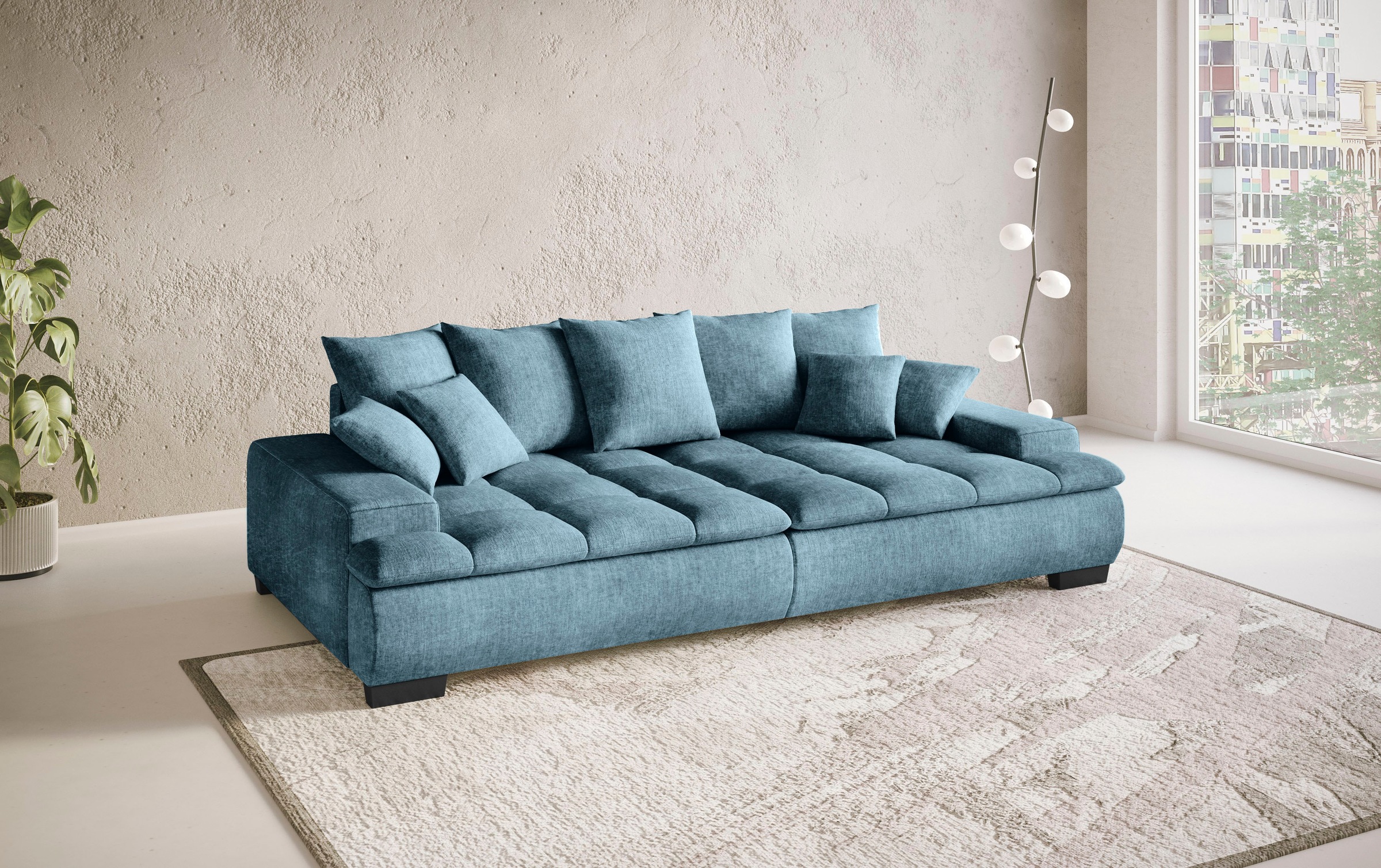 Mr. Couch Big-Sofa »Haiti II«, mit Kaltschaumpolsterung, bis 140 kg belastbar