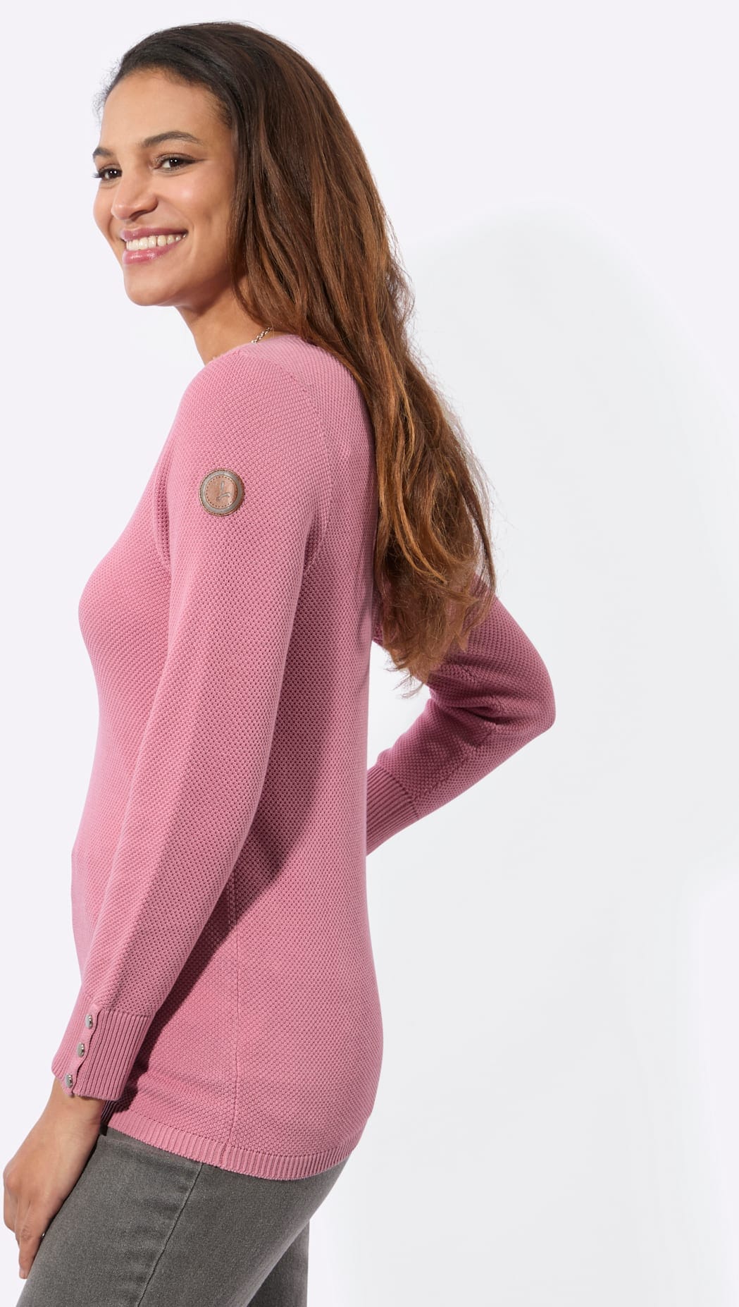 Casual Looks V-Ausschnitt-Pullover »V-Ausschnitt-Pullover«