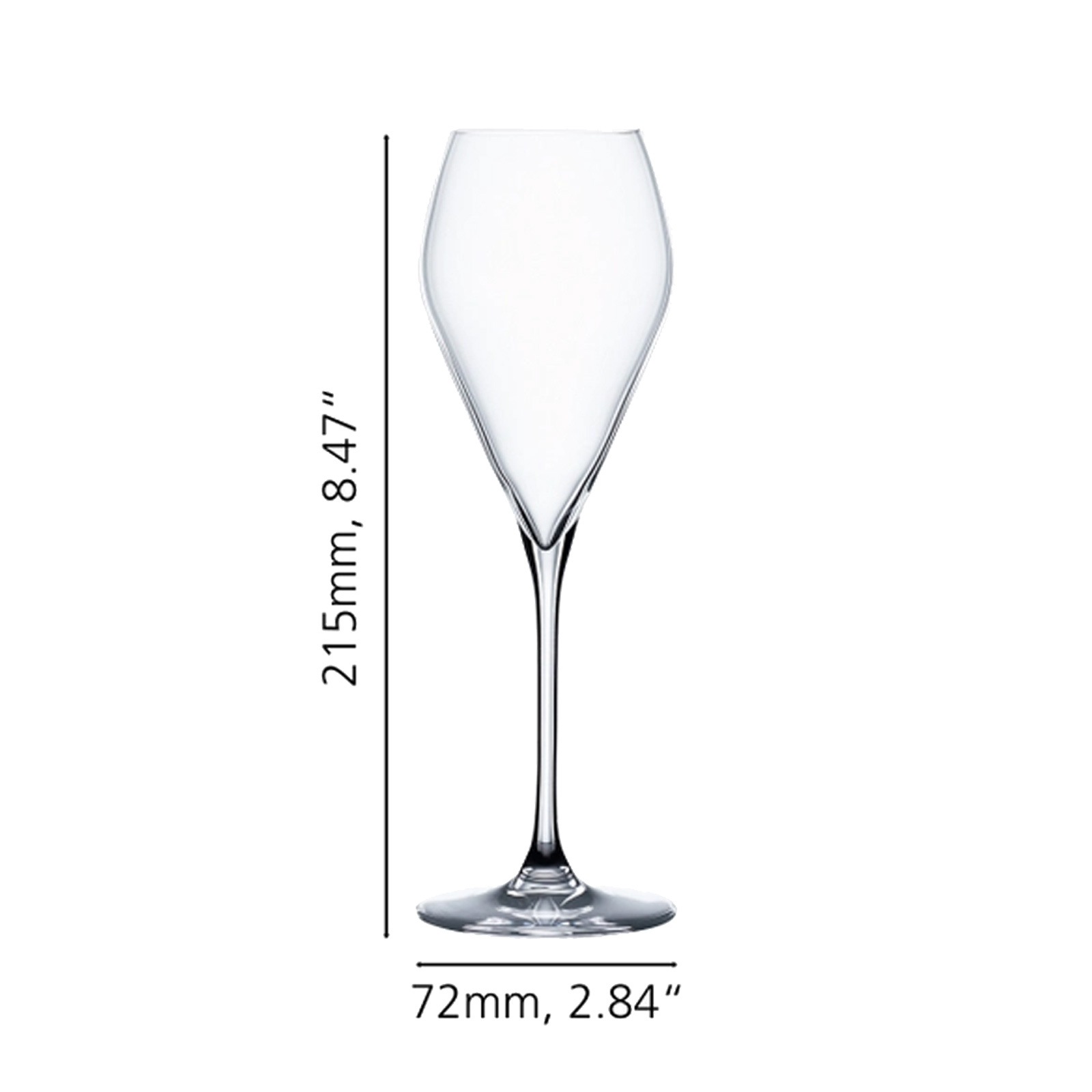 SPIEGELAU Champagnerglas »Champagnergläser Sparkling Party 230 ml 6er Set transparent« Spülmaschinenfest
